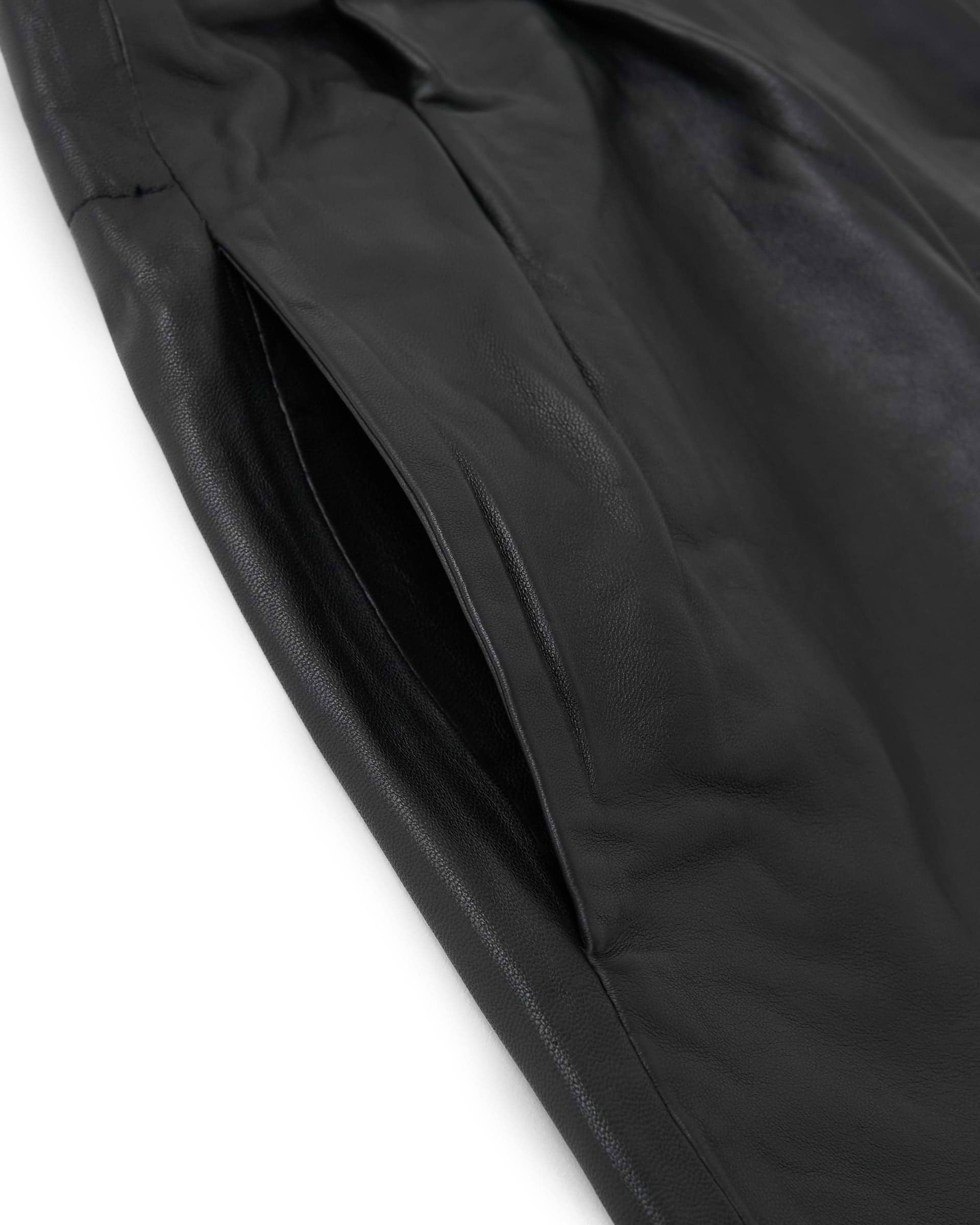 SEEALL】レザータスキパンツ ブラック | 海外製 オールインワン | F