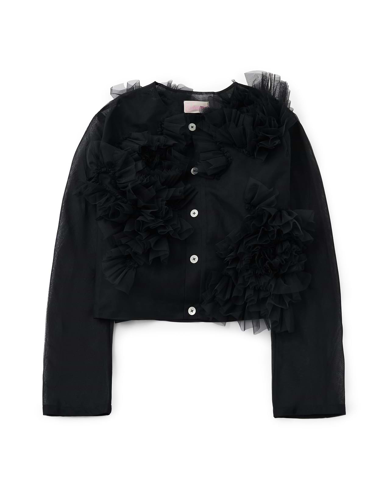 【25AW】フラワーチュールカーディガン