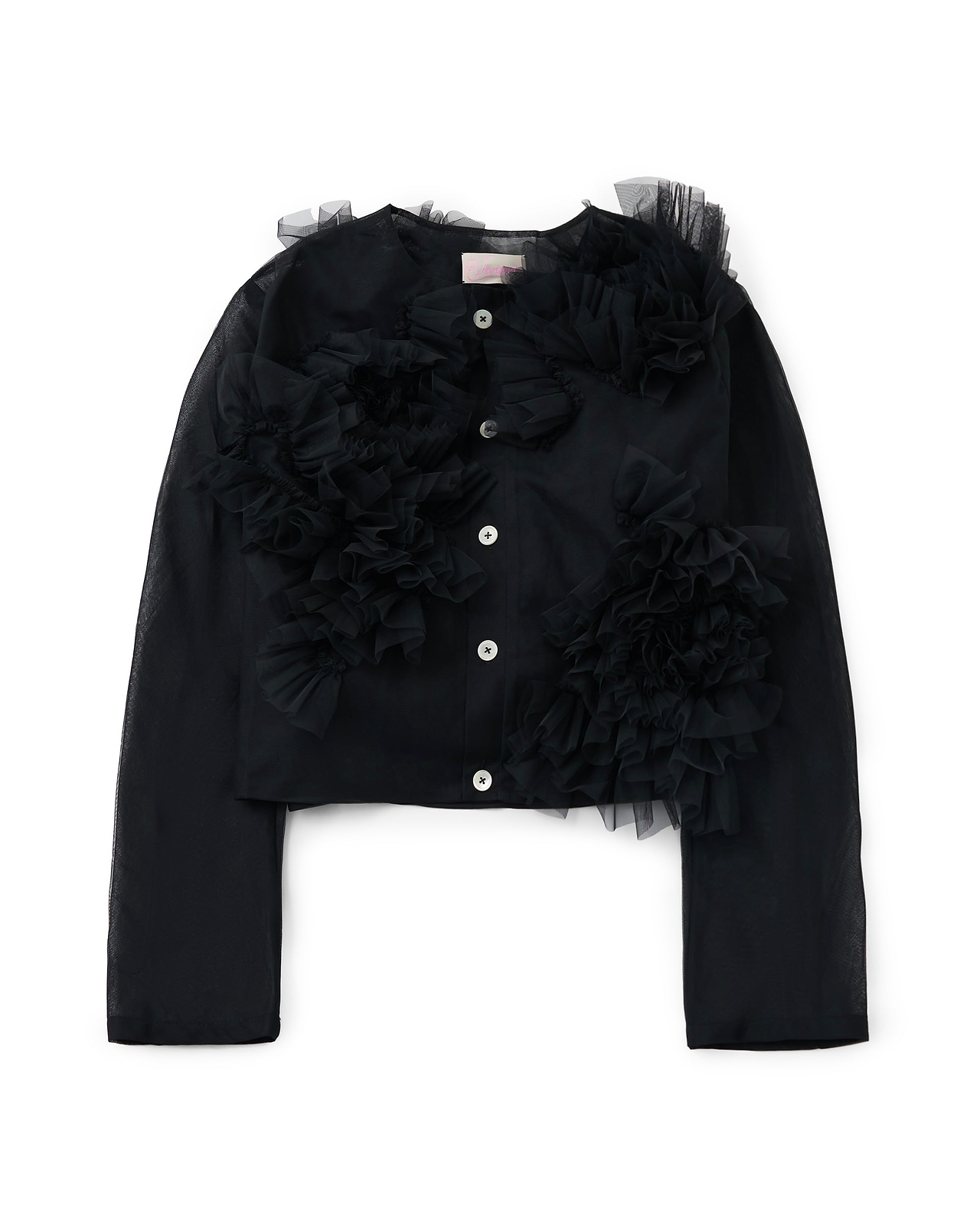 【25AW】フラワーチュールカーディガン
