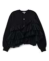 【25AW】チュールジャージーカーディガン
