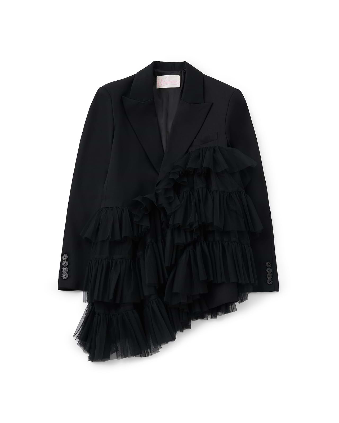 【25AW】チュールブレザー