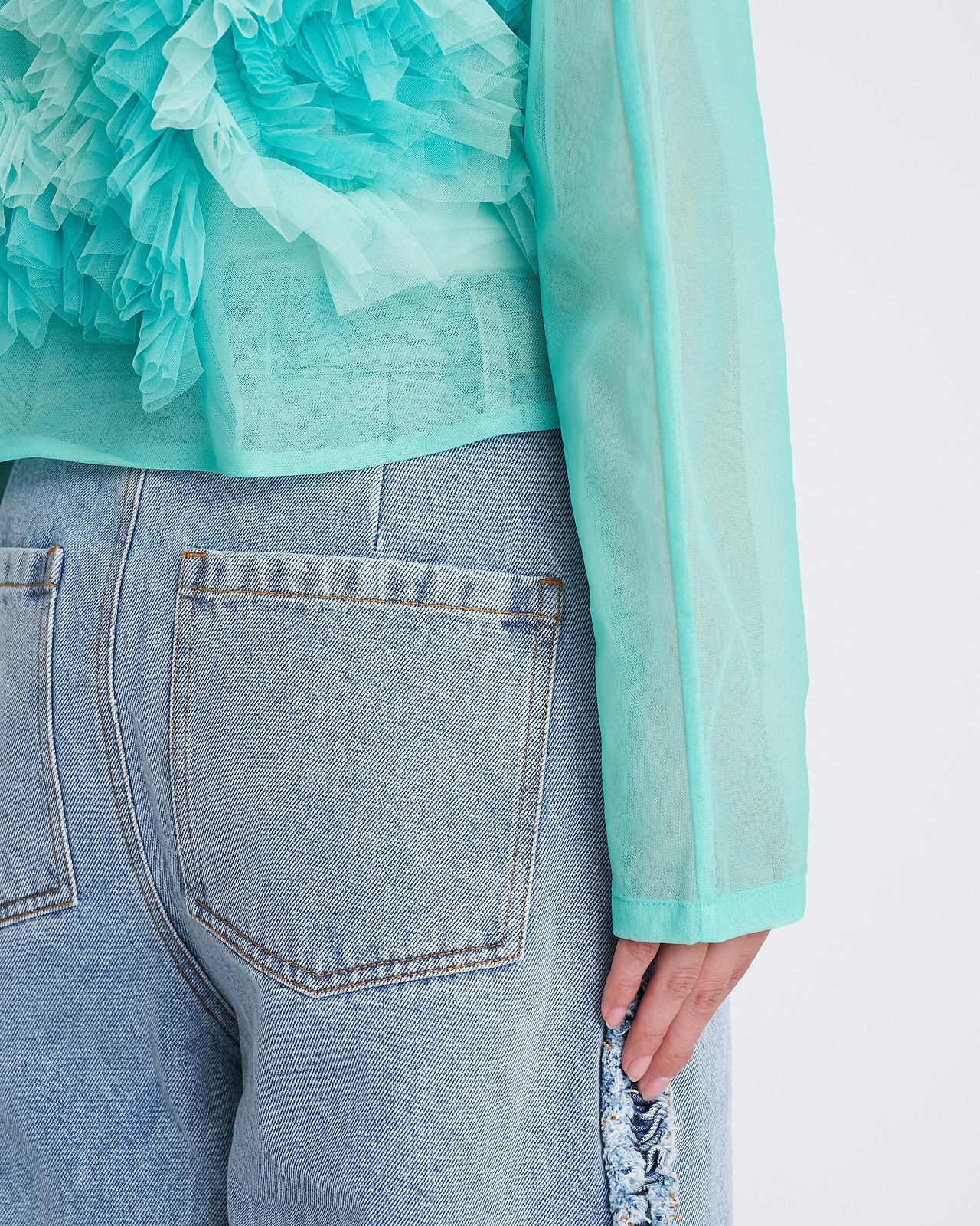 【25AW】フラワーチュールカーディガン