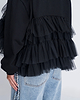 【25AW】チュールジャージーカーディガン