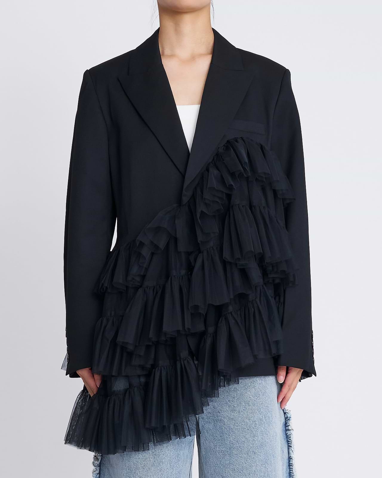 【25AW】チュールブレザー