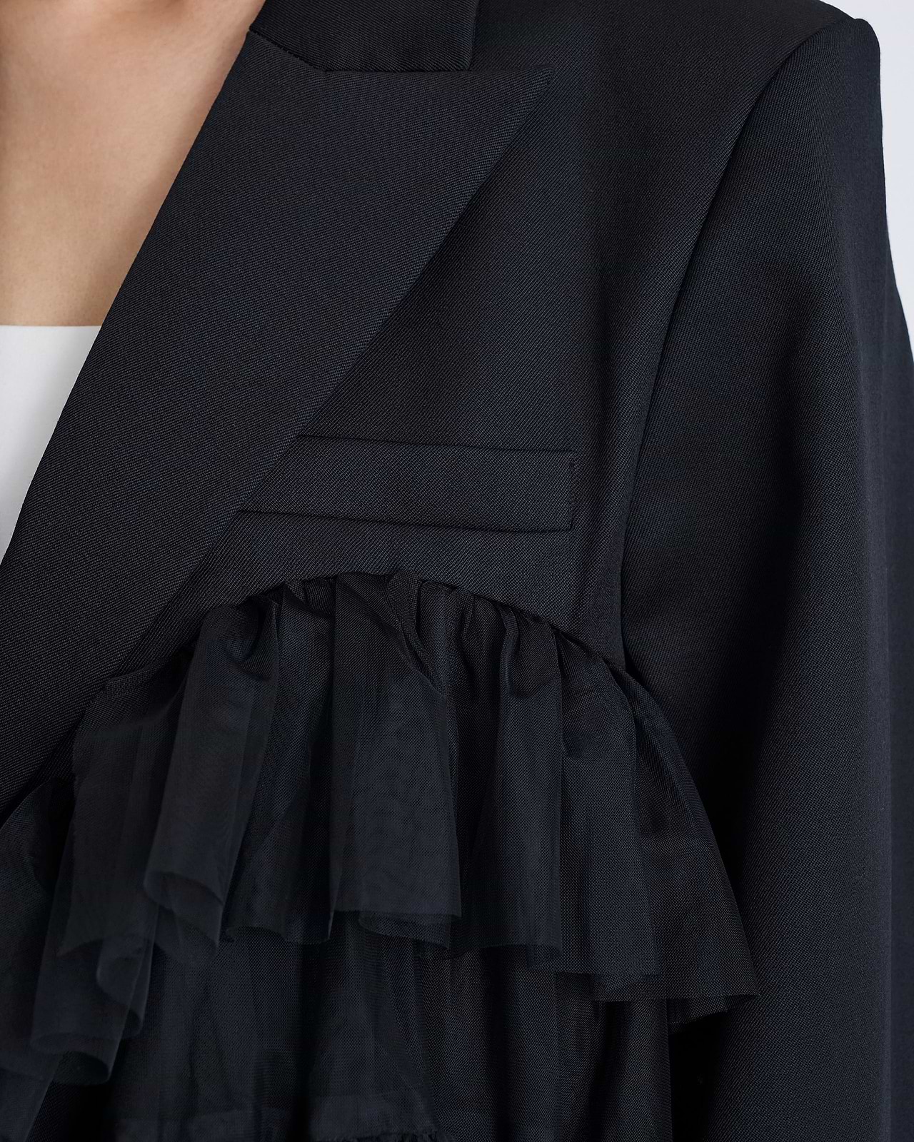 【25AW】チュールブレザー
