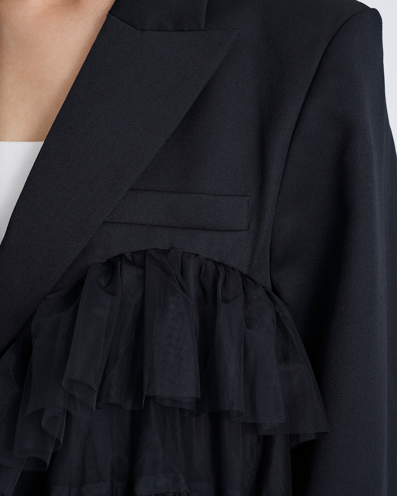 【25AW】チュールブレザー