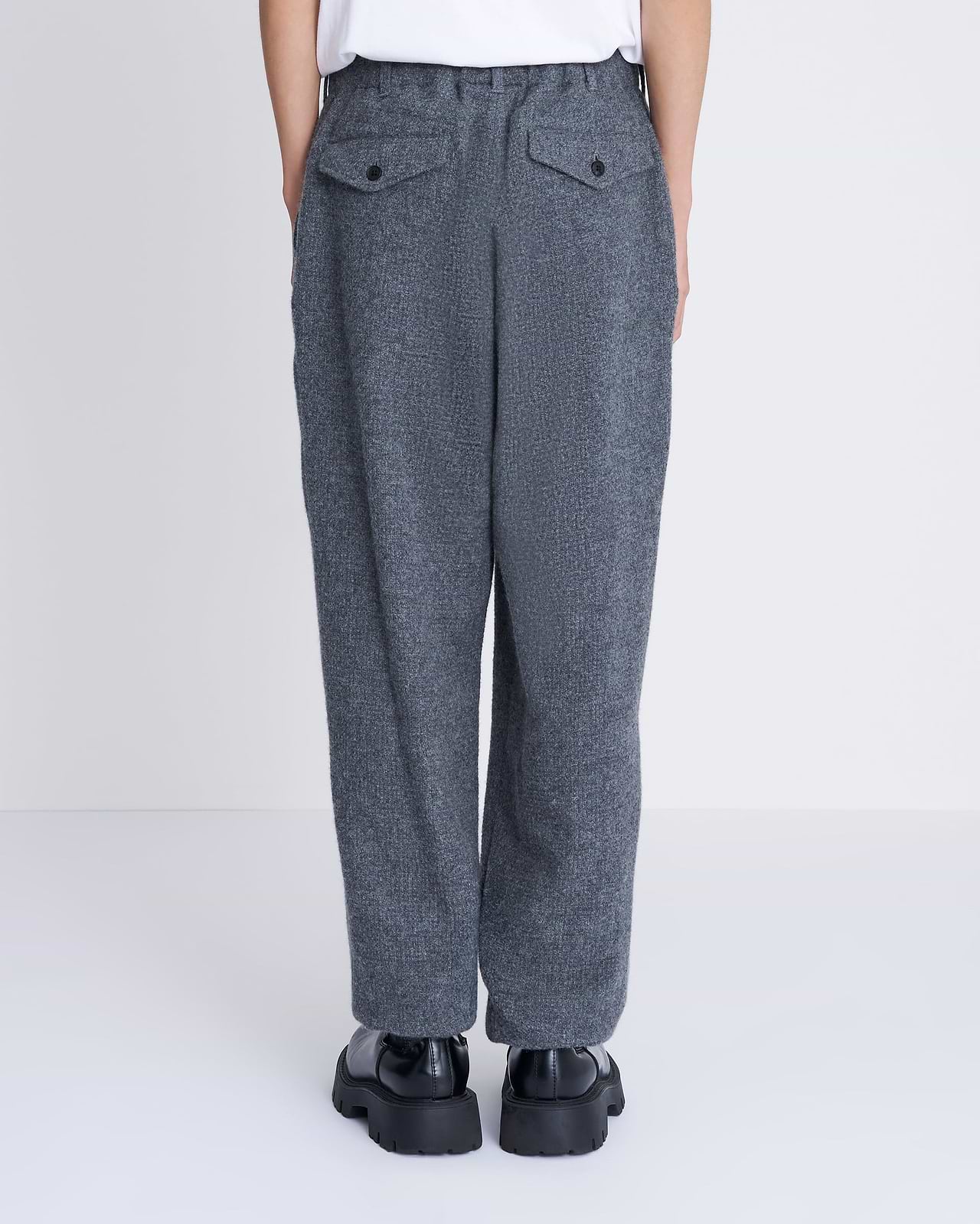 【25AW】ドレーピングトラックパンツ