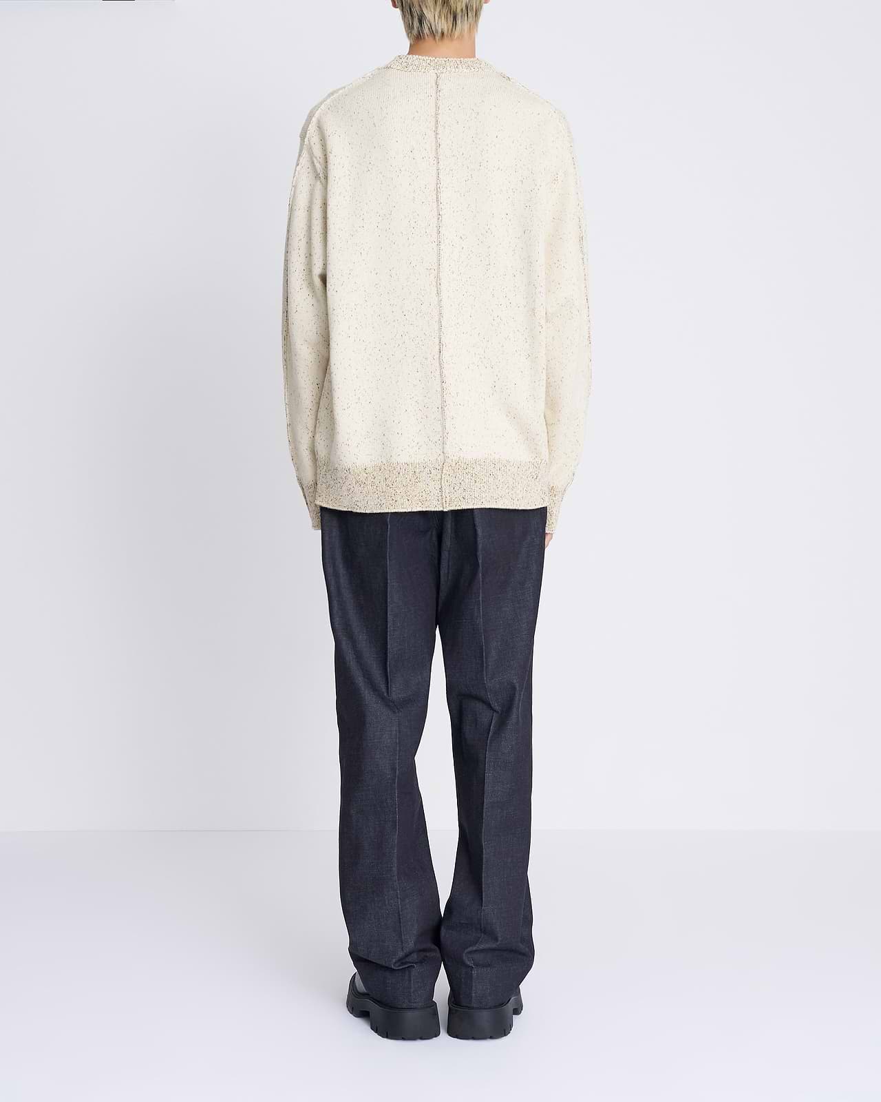 【25AW】コットンブレンドニットプルオーバー