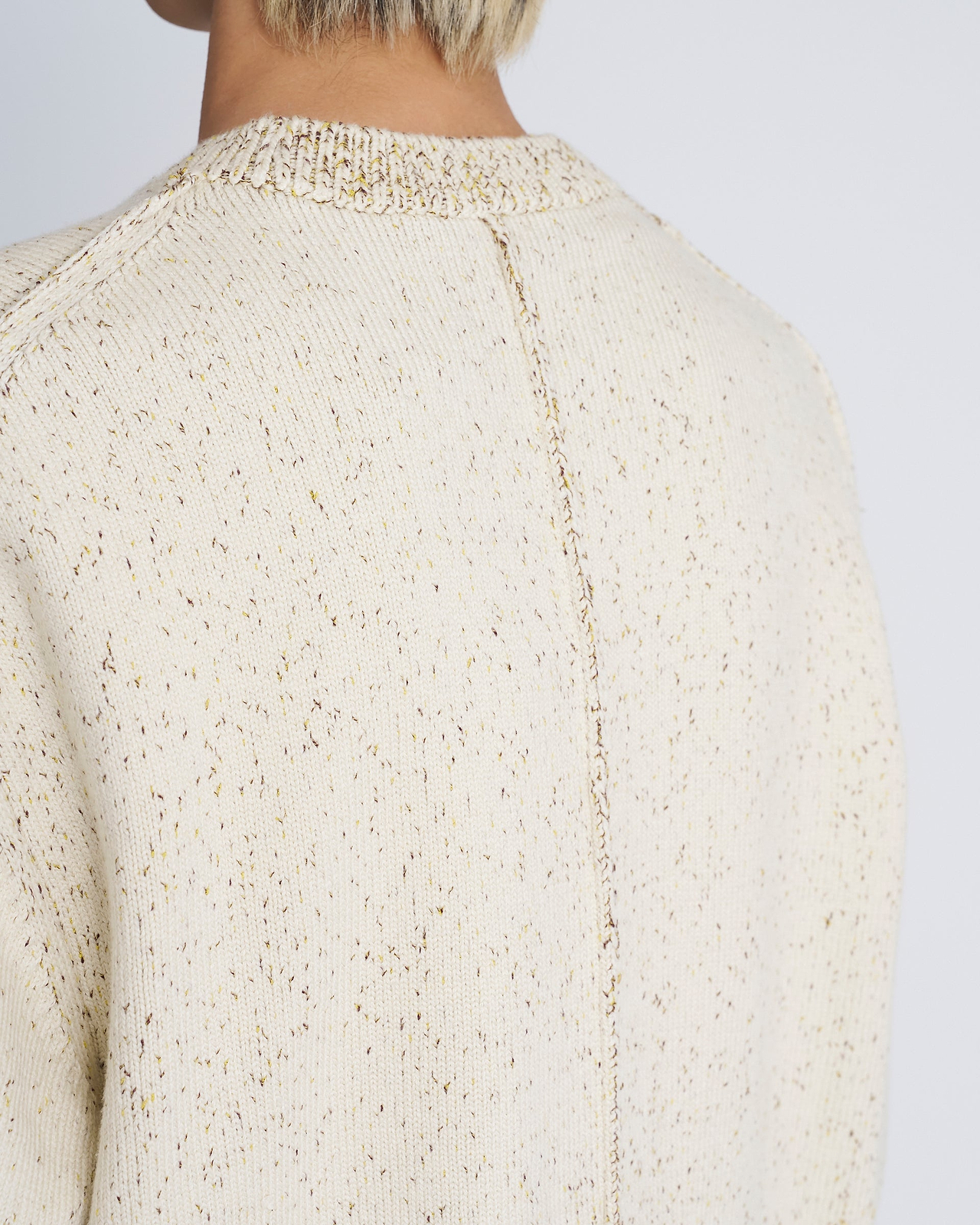 【25AW】コットンブレンドニットプルオーバー