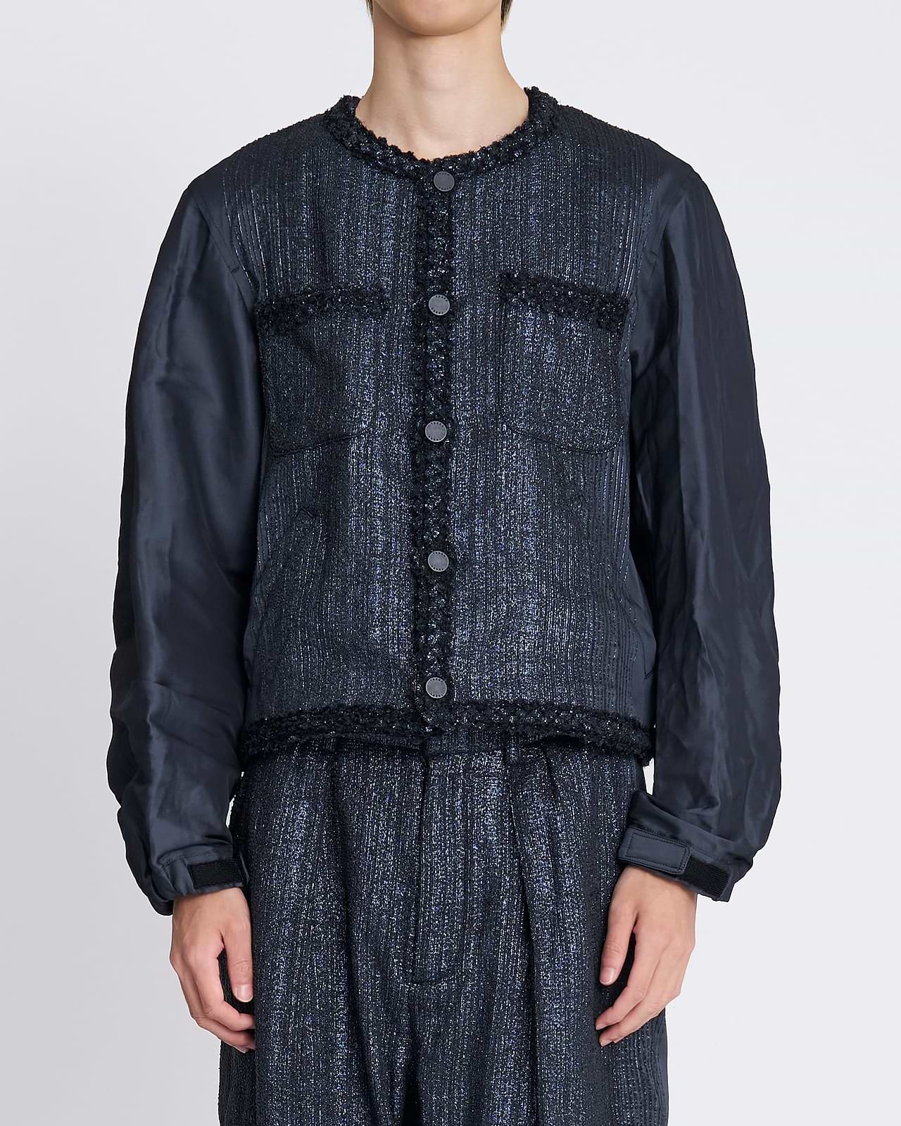 【25AW】グリッターツイードジャケット