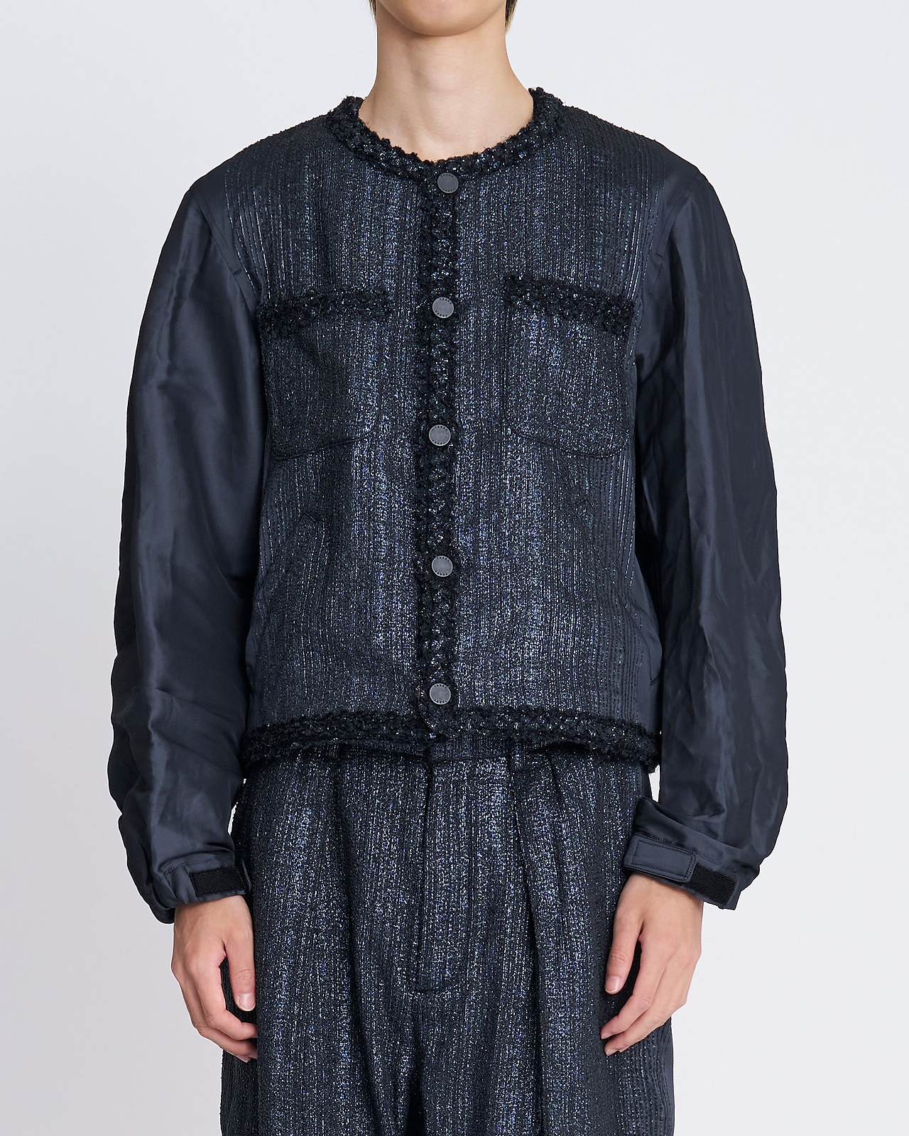 【25AW】グリッターツイードジャケット