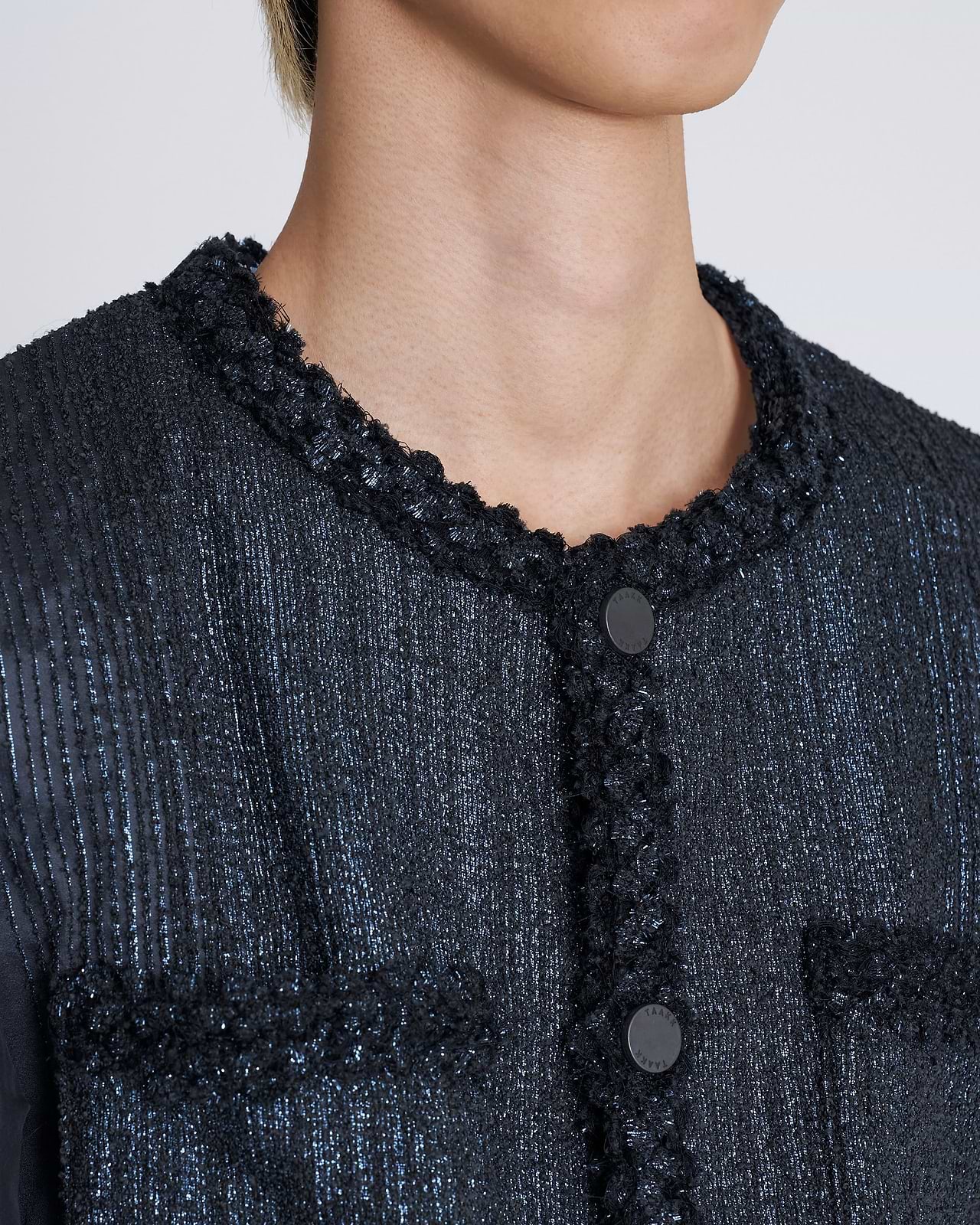 【25AW】グリッターツイードジャケット