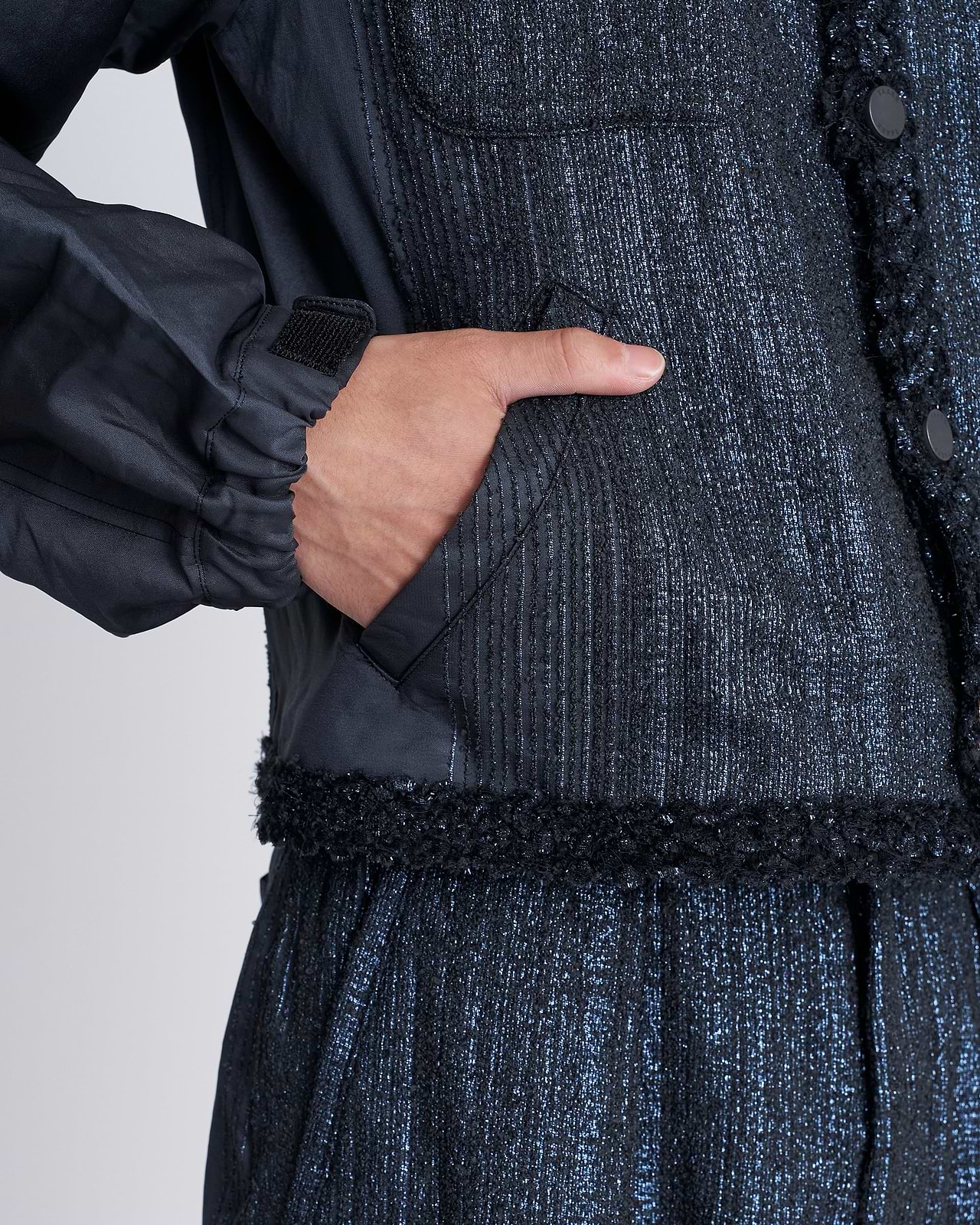【25AW】グリッターツイードジャケット