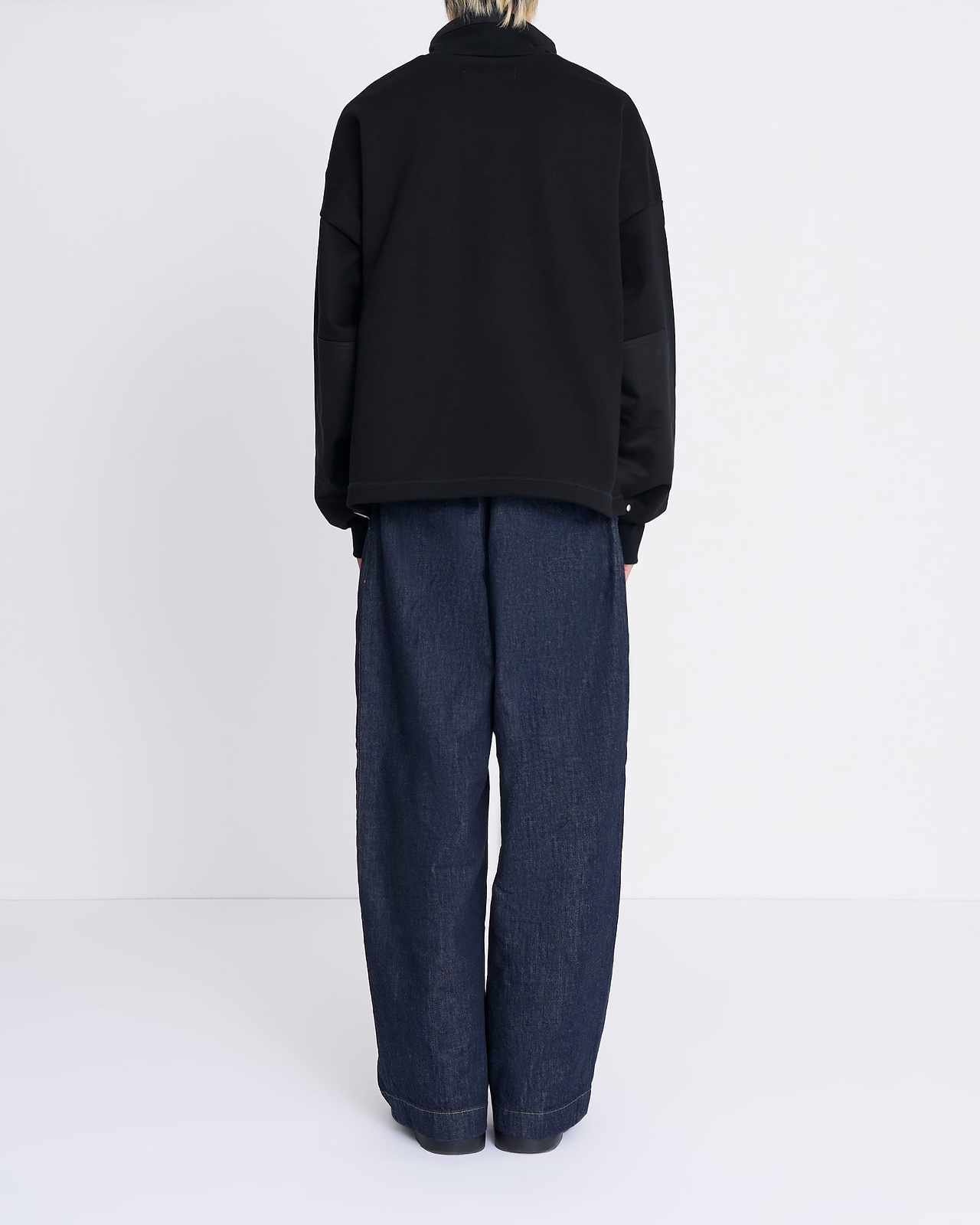 【25AW】ドローコードスタンドカラープルオーバー