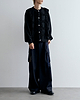 【25AW】ラッフルジャージーカーディガン