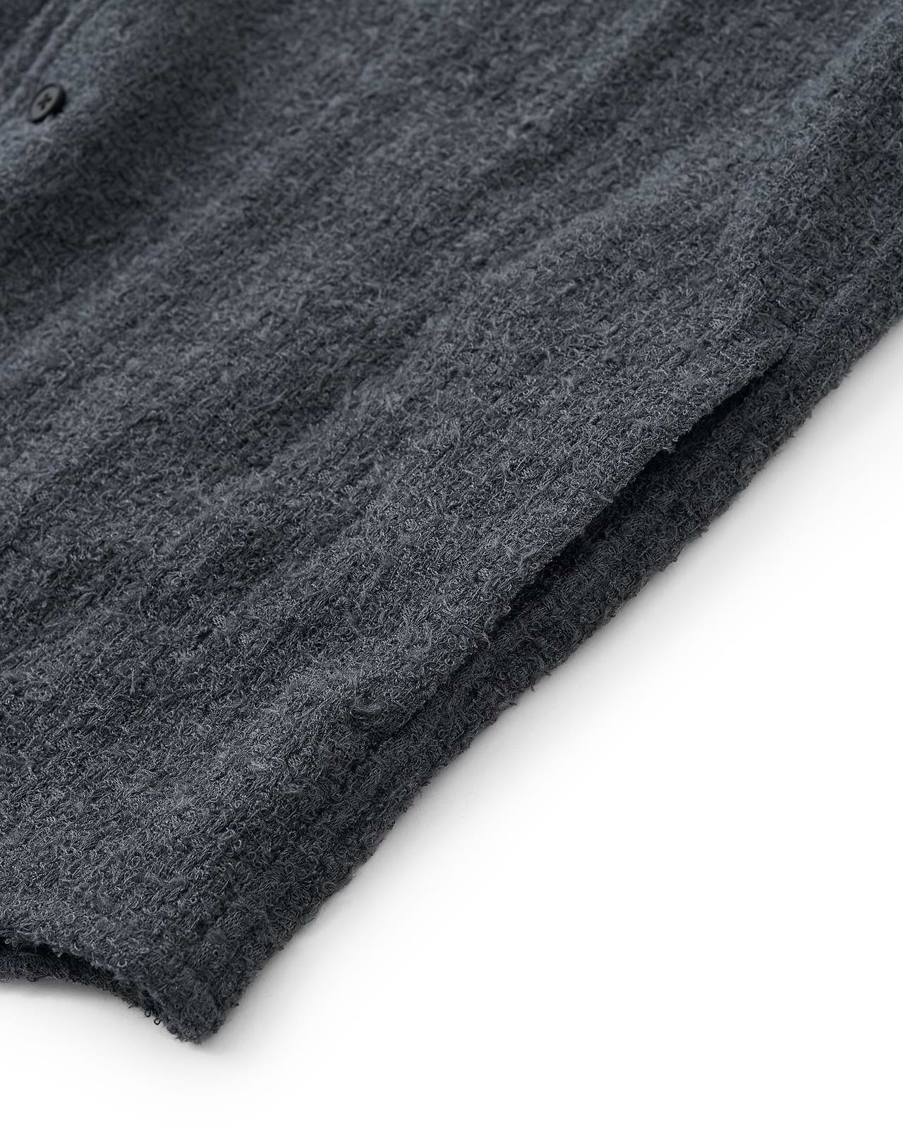 【25AW】ノーカラーシャツジャケット