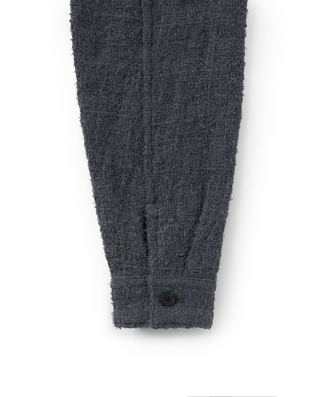 【25AW】ノーカラーシャツジャケット
