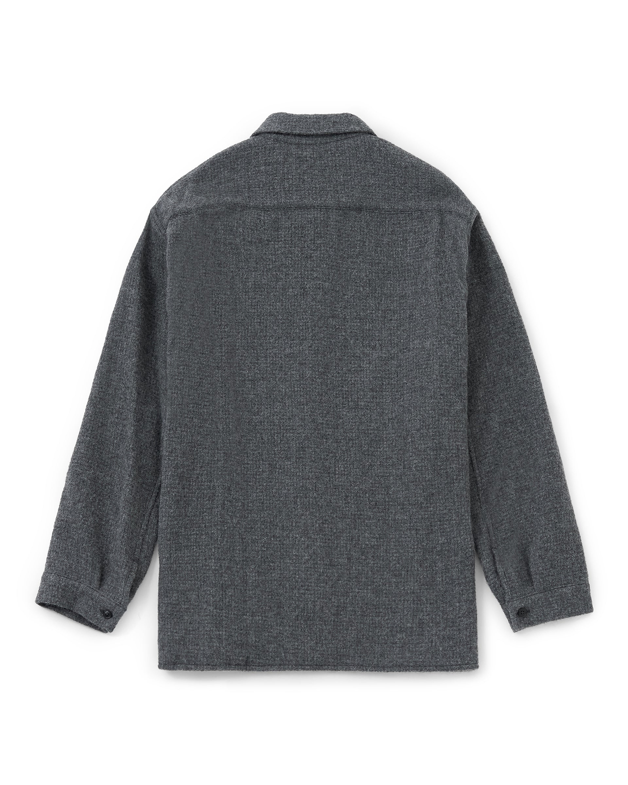 【25AW】オーバーサイズシャツラウンドカラー