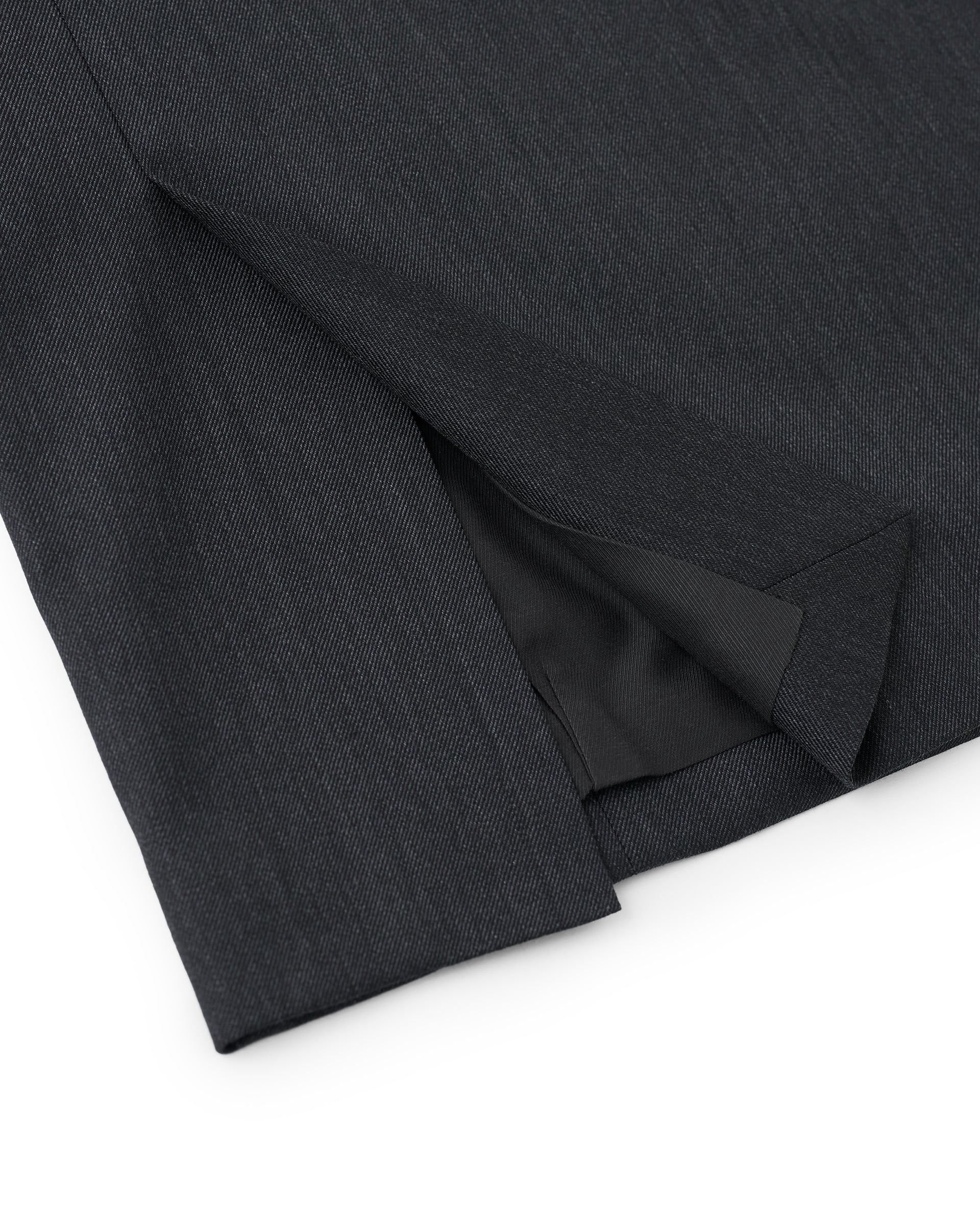 SEEALL】ジェケットトップ チャコール | 日本製 プルオーバー | F