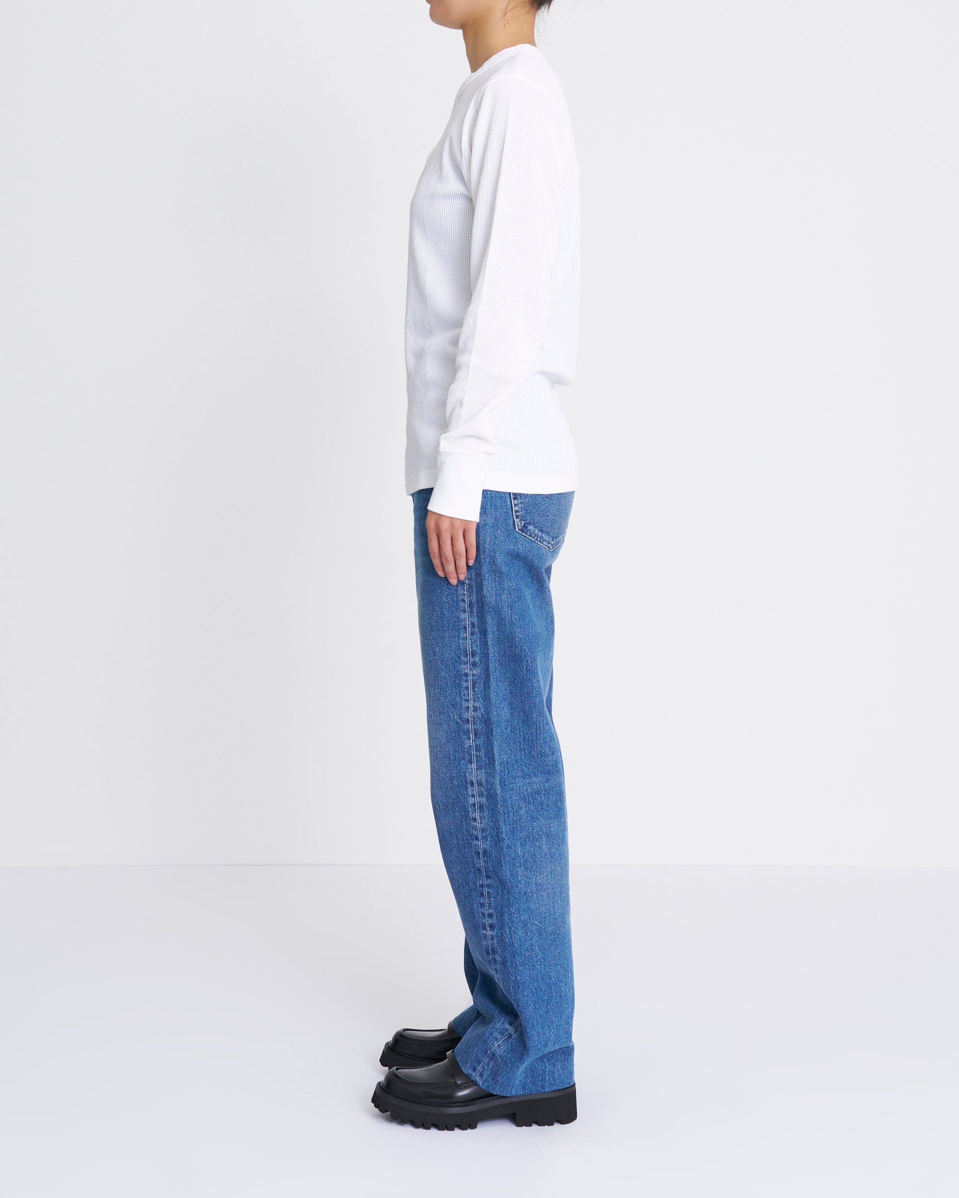 Hanes】BEEFY ヘンリネックロングスリーブ – ファッションスナップストア