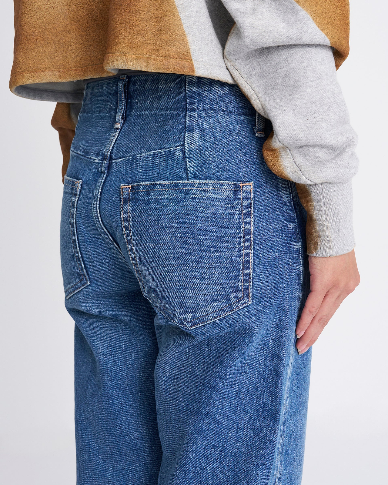【25AW】ストレートジーンズトラウザーズ