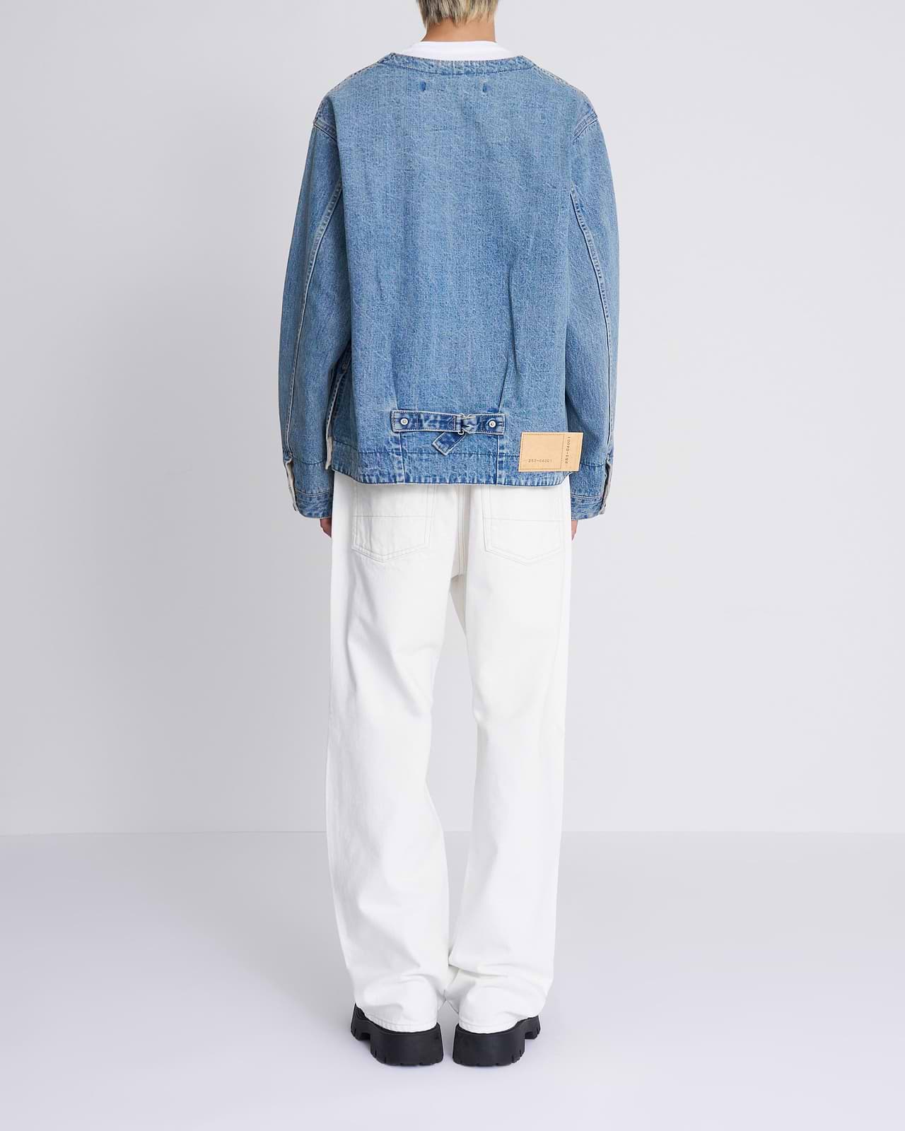 【25AW】デニムプルオーバーシャツ