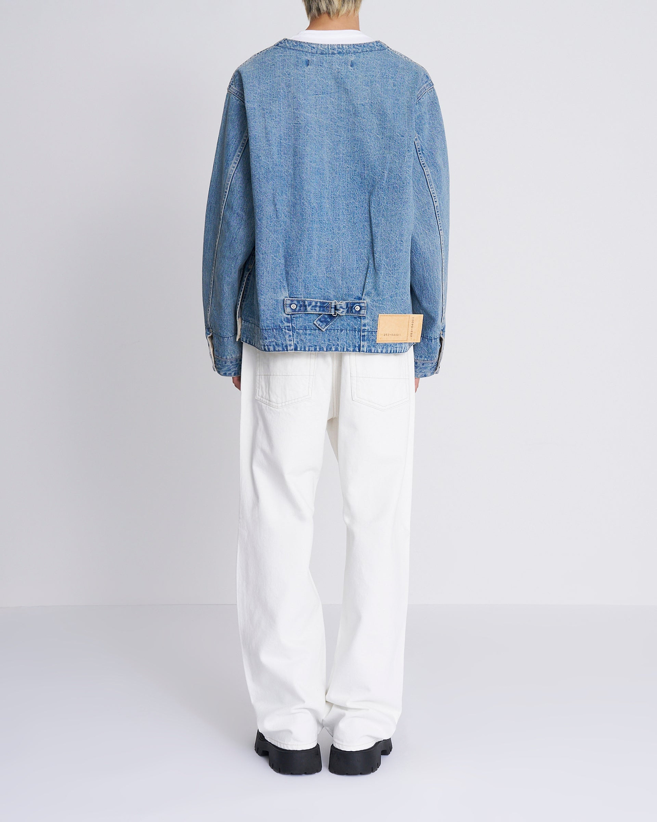 【25AW】デニムプルオーバーシャツ