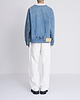 【25AW】デニムプルオーバーシャツ