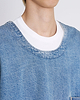 【25AW】デニムプルオーバーシャツ