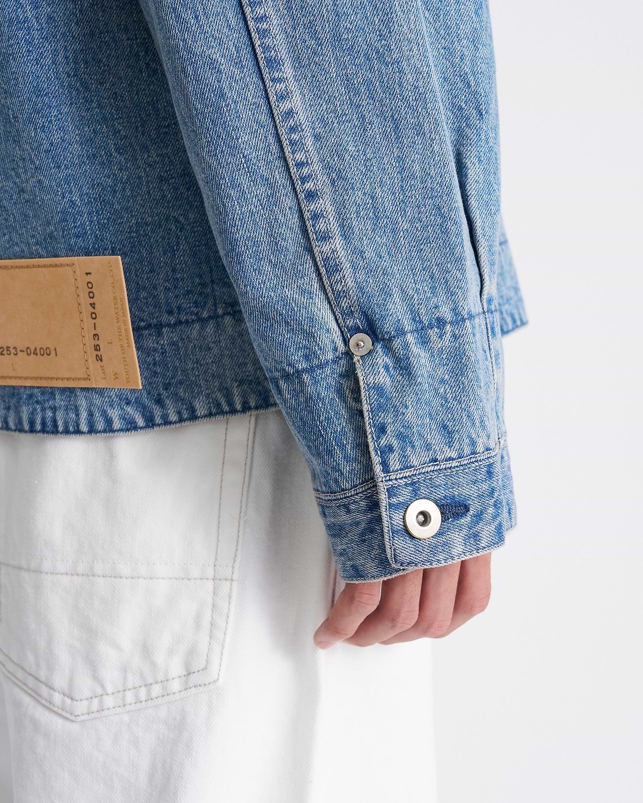 【25AW】デニムプルオーバーシャツ