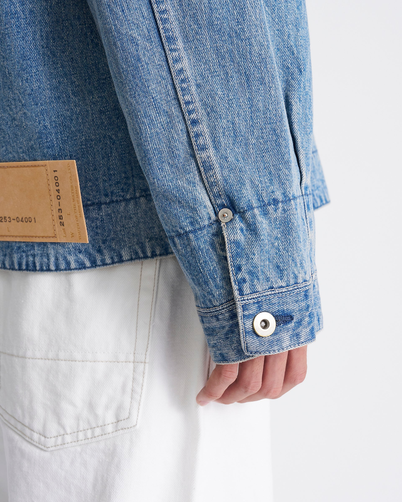 【25AW】デニムプルオーバーシャツ