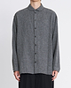 【25AW】オーバーサイズシャツラウンドカラー