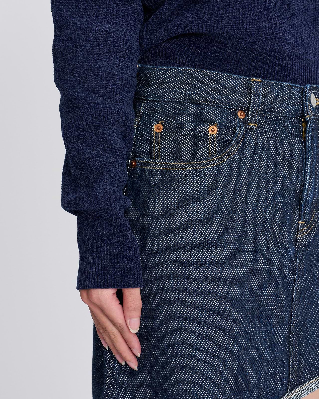 【25AW】ウェーブカットスカート
