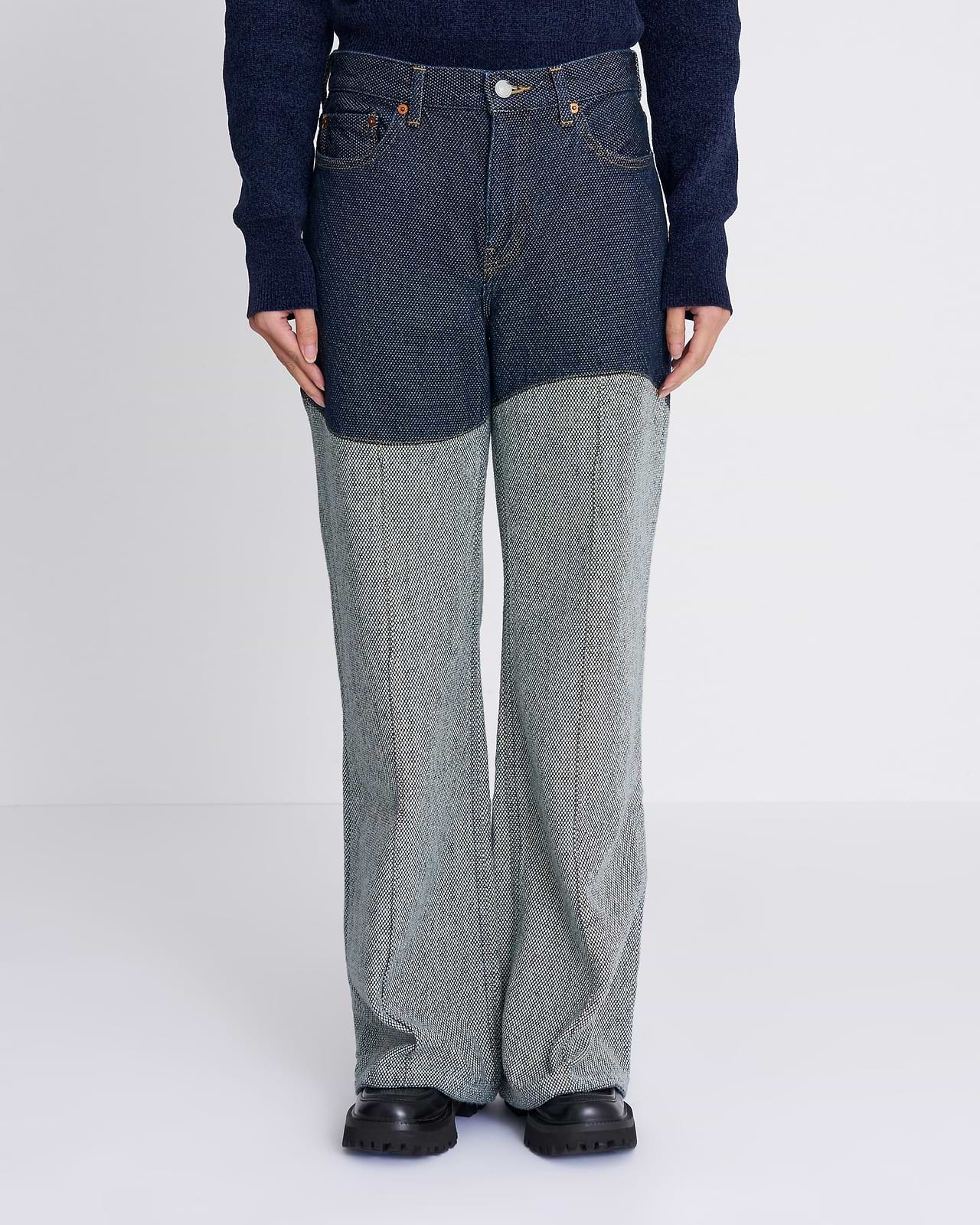 【25AW】ウェーブパネルパンツ