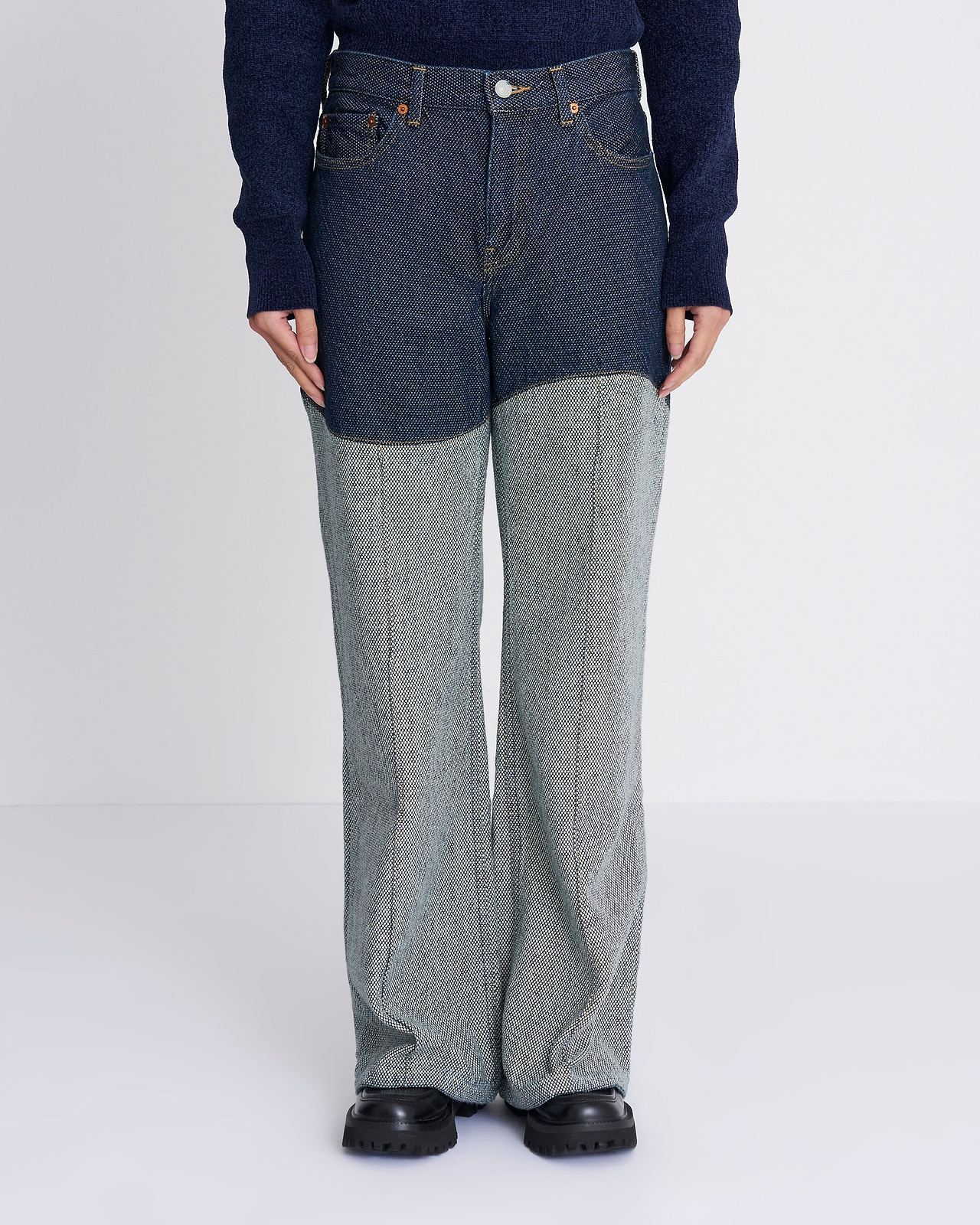 【25AW】ウェーブパネルパンツ
