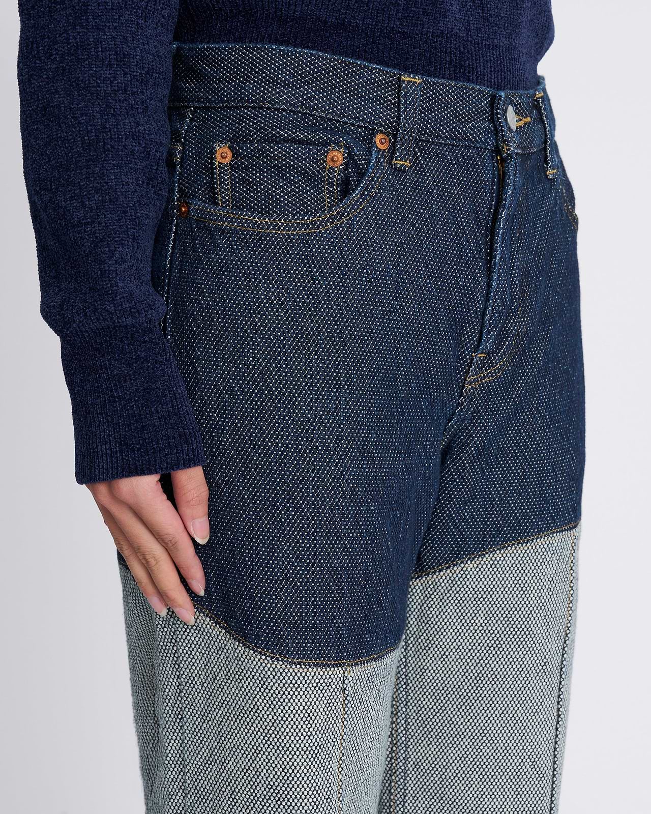 【25AW】ウェーブパネルパンツ
