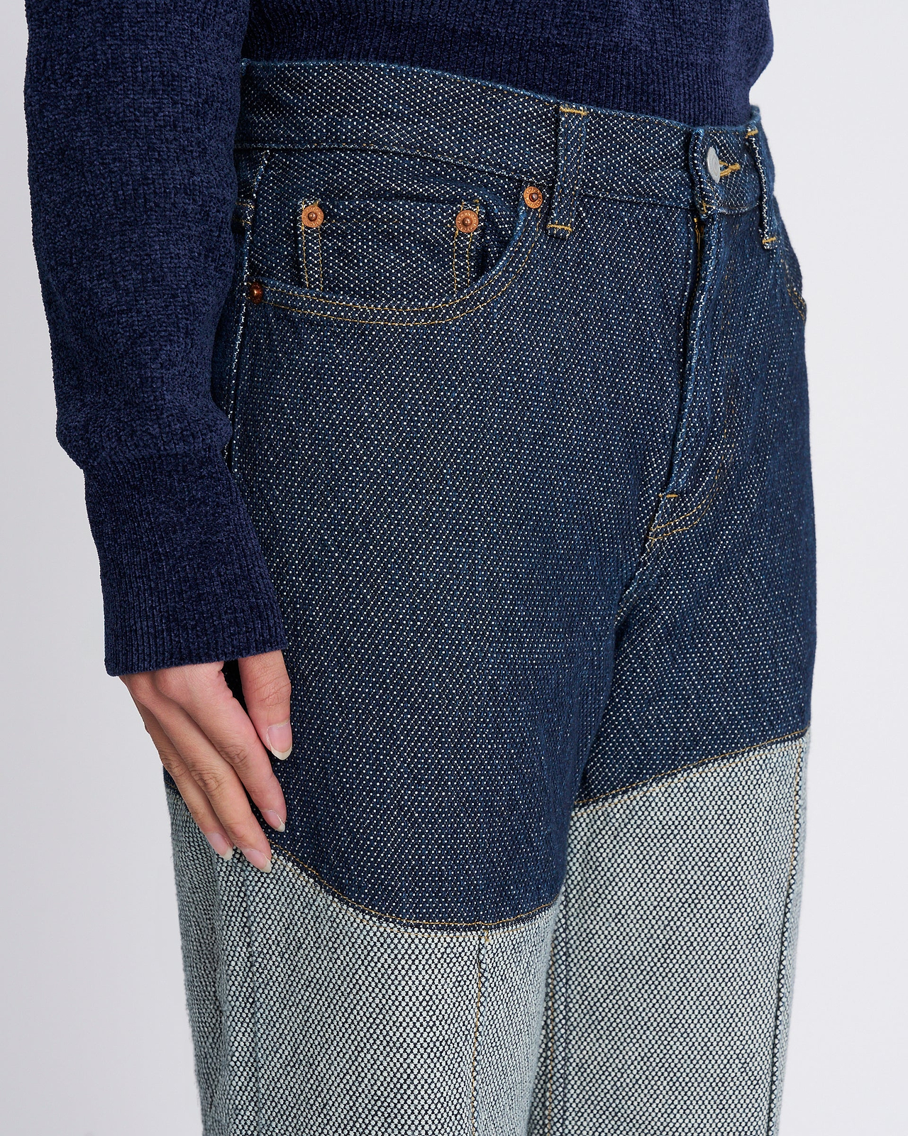 【25AW】ウェーブパネルパンツ
