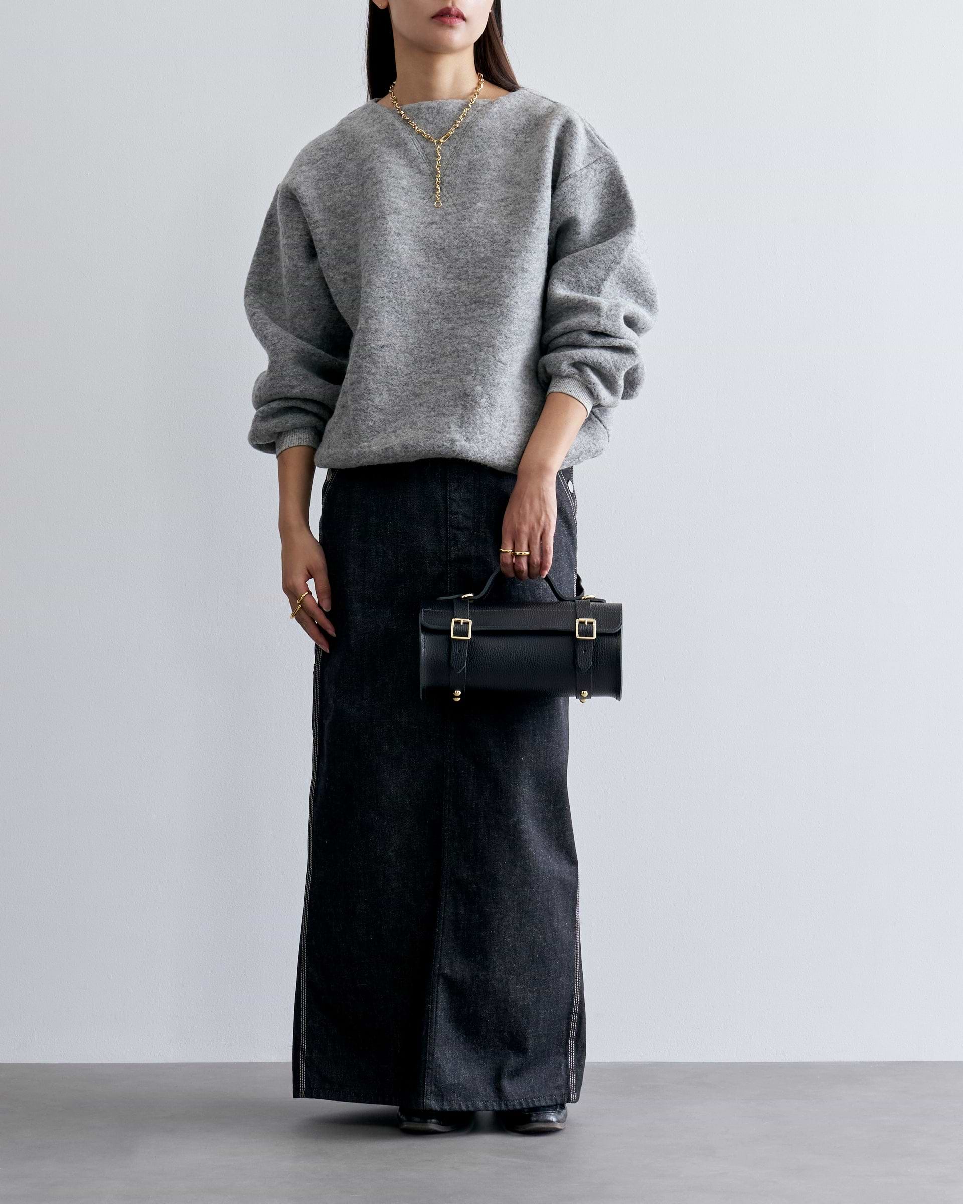 TANAKAページ TANAKA - THE SWEATSHIRT / 裏起毛スウェット (ホワイト) / レディース