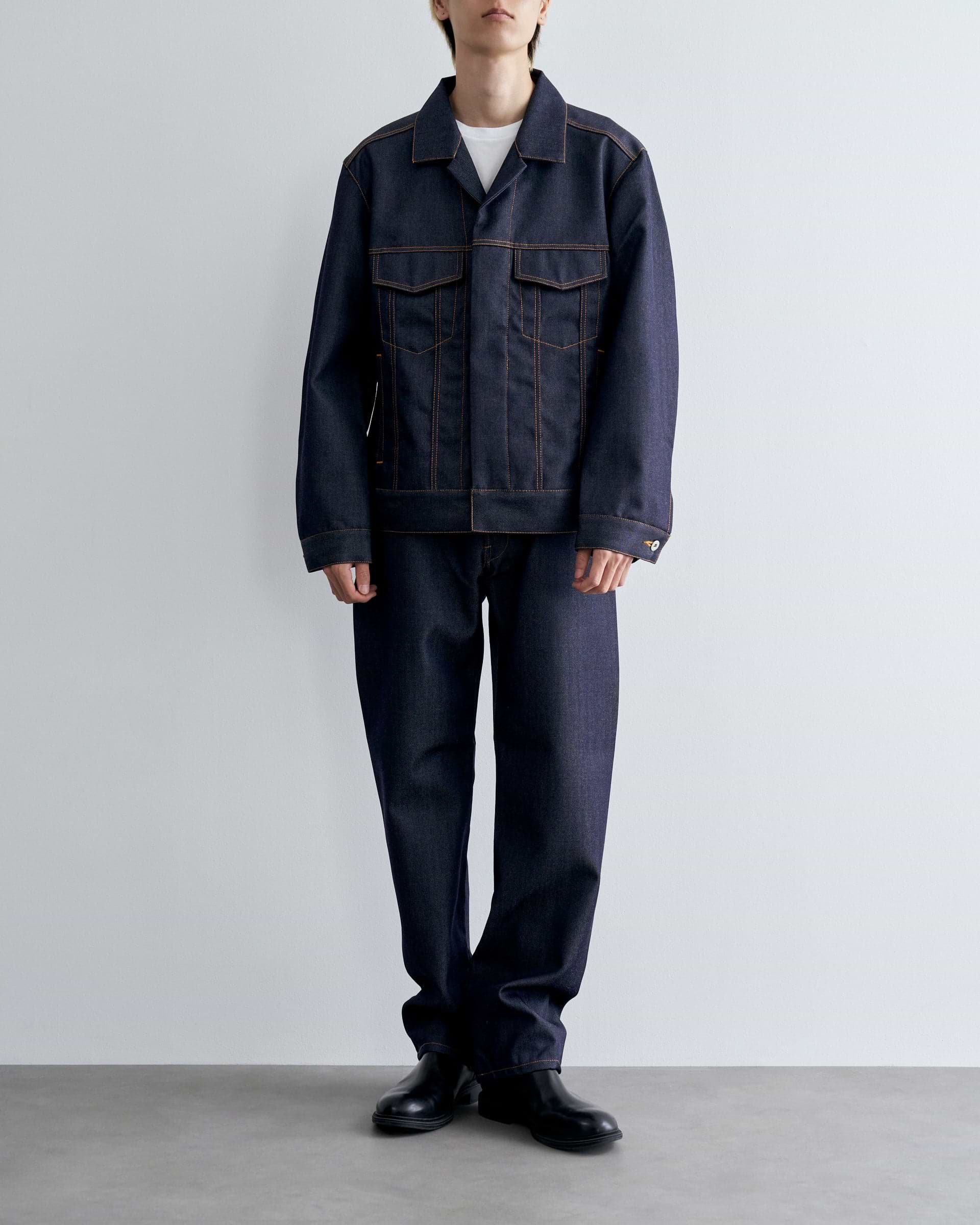 OKONKWO 【美品】ワークデニムジャケット Ｌ 2色展開】Elcamino ショート デニムジャケット – 古着屋Top of