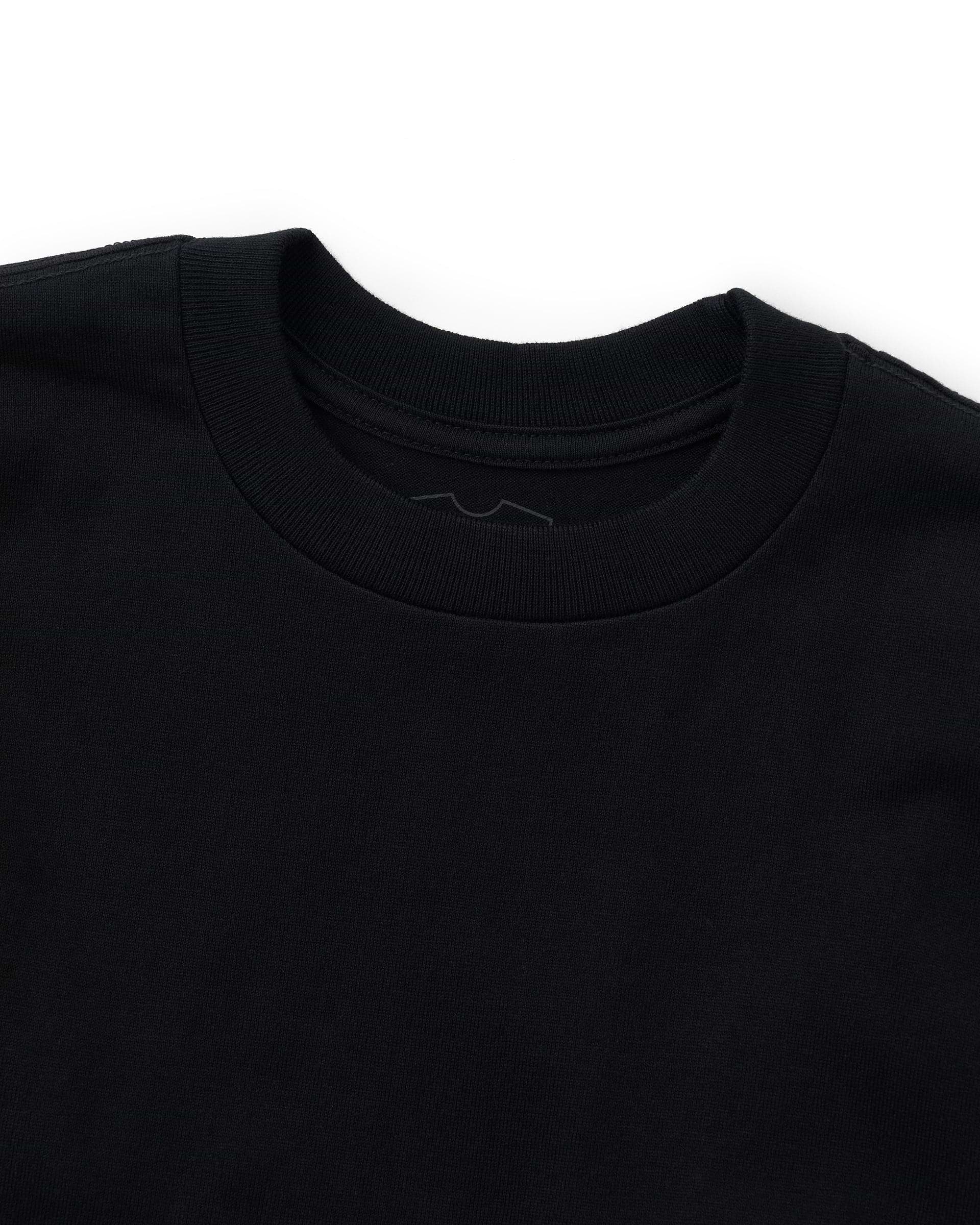 Hanes】Hanes T-SHIRTS KURO／クルーネックロングスリーブTシャツ