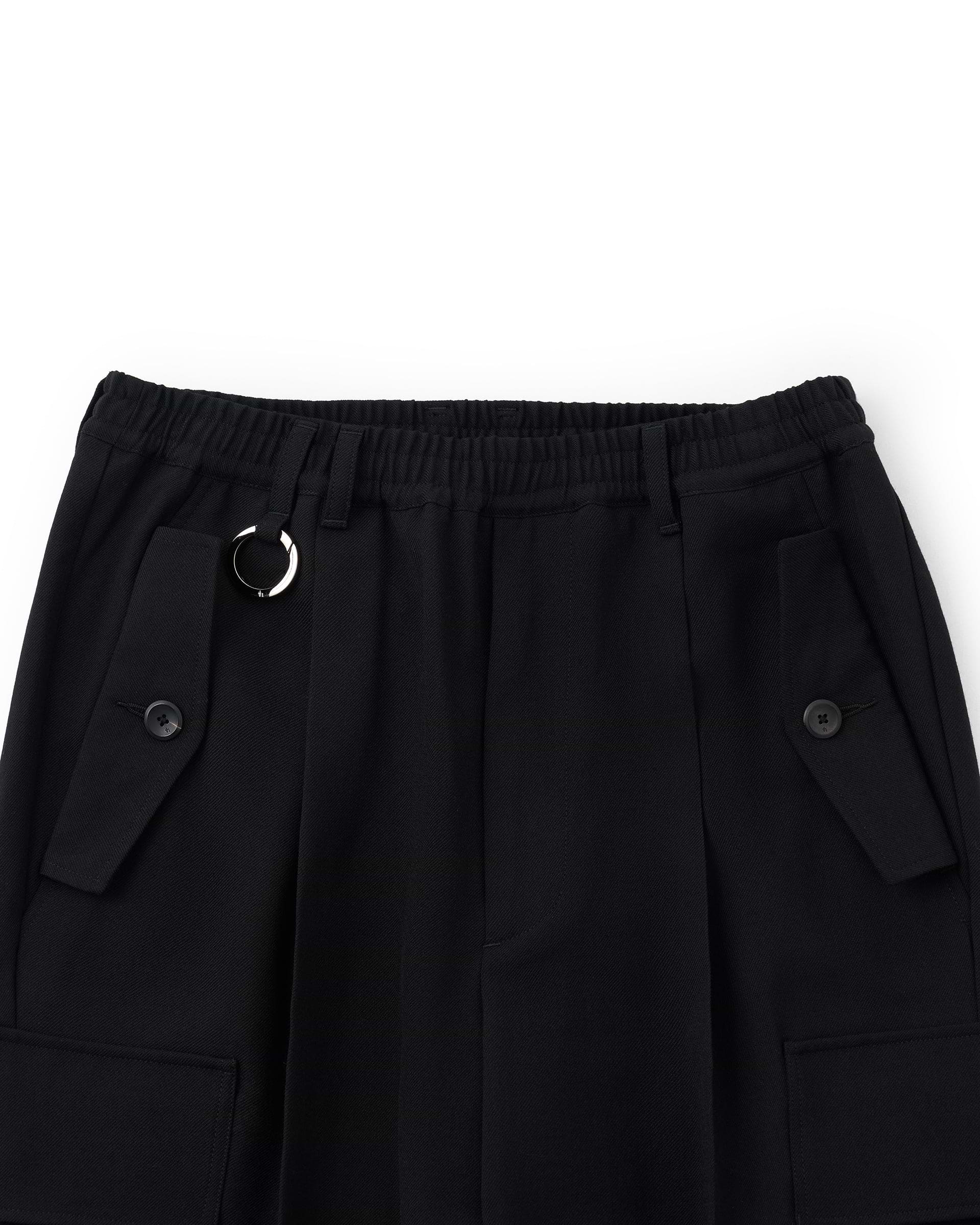 th products】ミリタリーパンツ ブラック | 日本製 | F/STORE