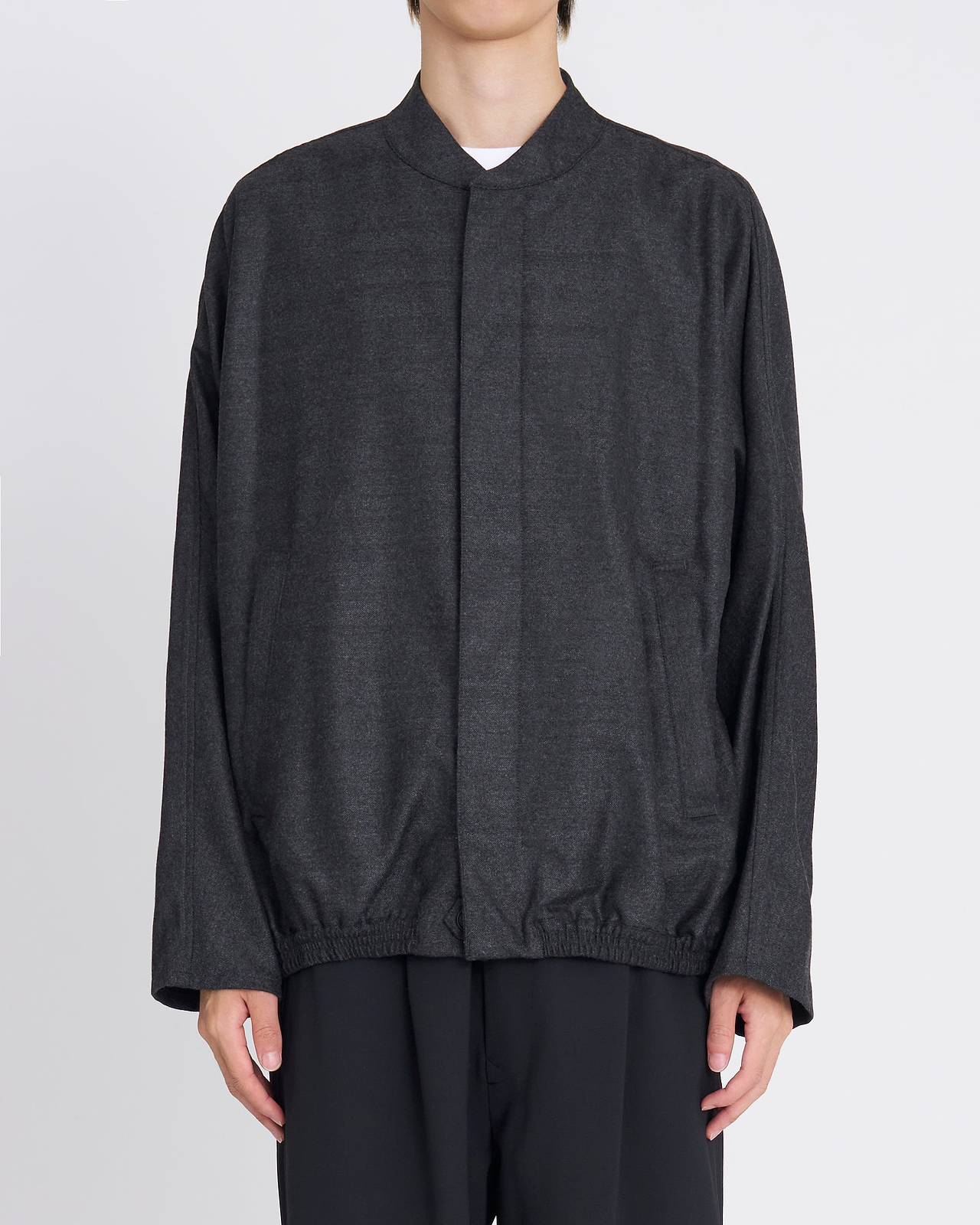 【25AW】ドレーピングニューバイアススリーブブルゾン