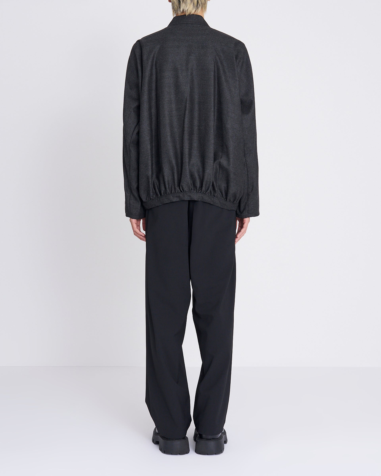 【25AW】ドレーピングニューバイアススリーブブルゾン