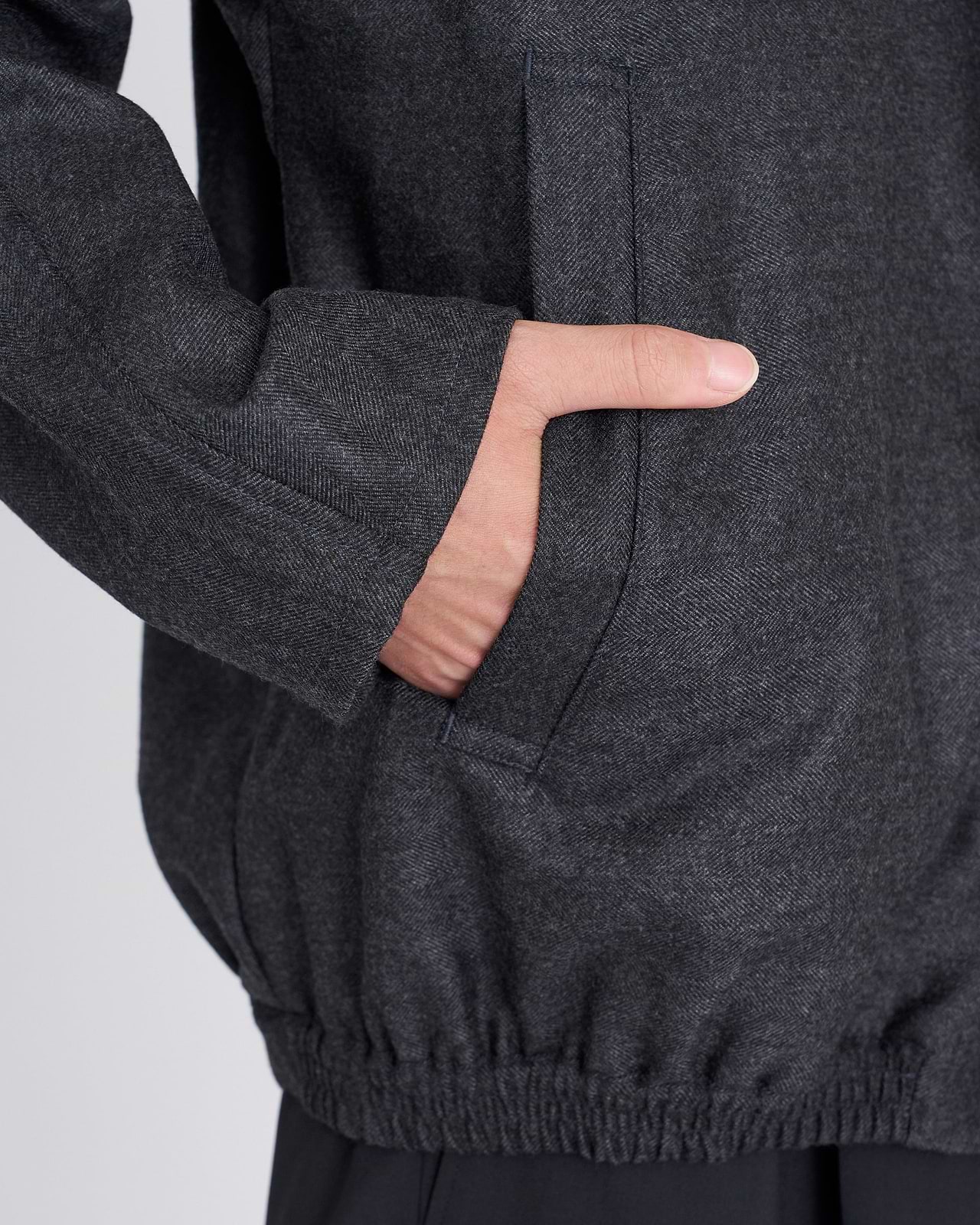【25AW】ドレーピングニューバイアススリーブブルゾン