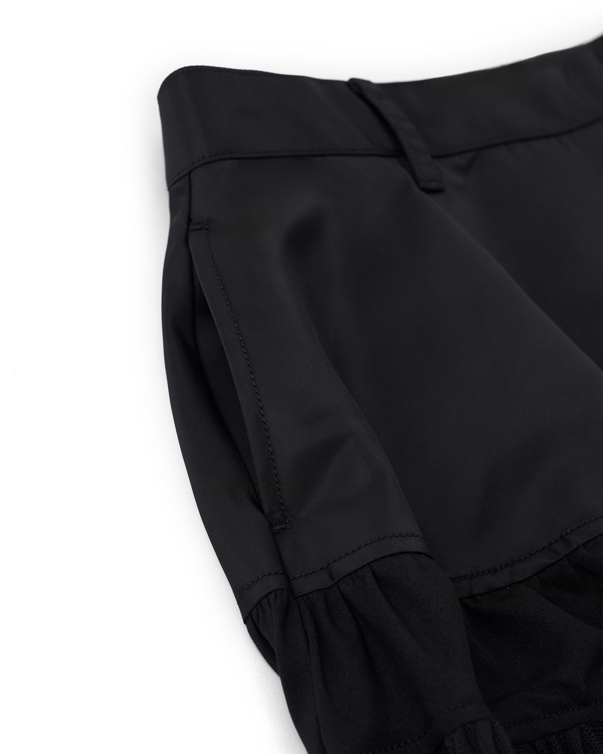 スカート ODAKHA 25SS NYLON TIGHT&FLARE SKIRT nylon tight ＆ flare skir OH25SS