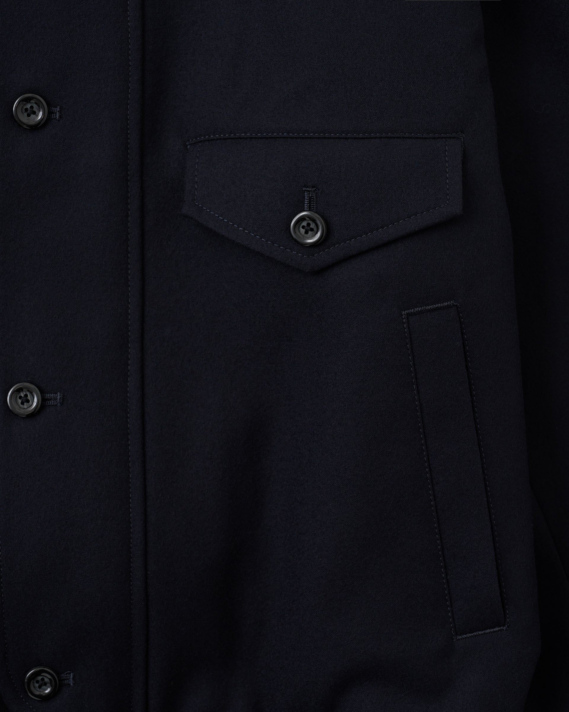 ジャケット・アウター UJOH 21aw volume sleeve blouson UJOH HOMME / ウジョーオム】ZIP Sleeve Cut Up Jacket/ジップ