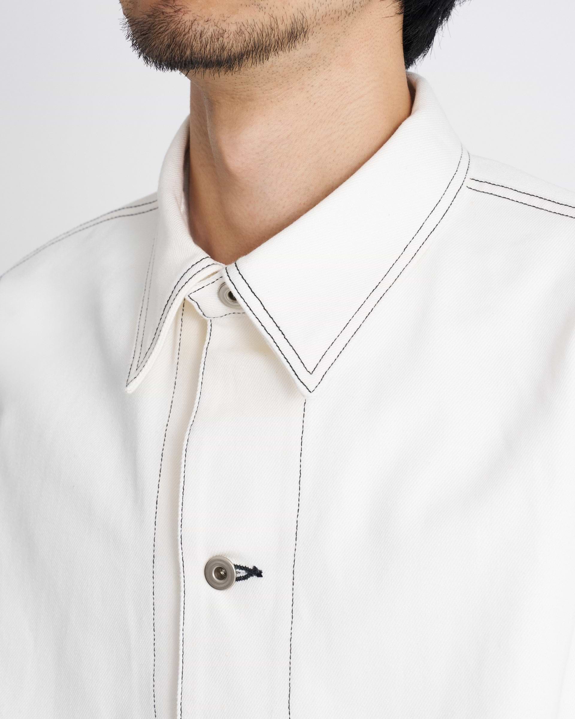 SEEALL】メモリアルカバーオール ホワイト | 日本製 ワーク