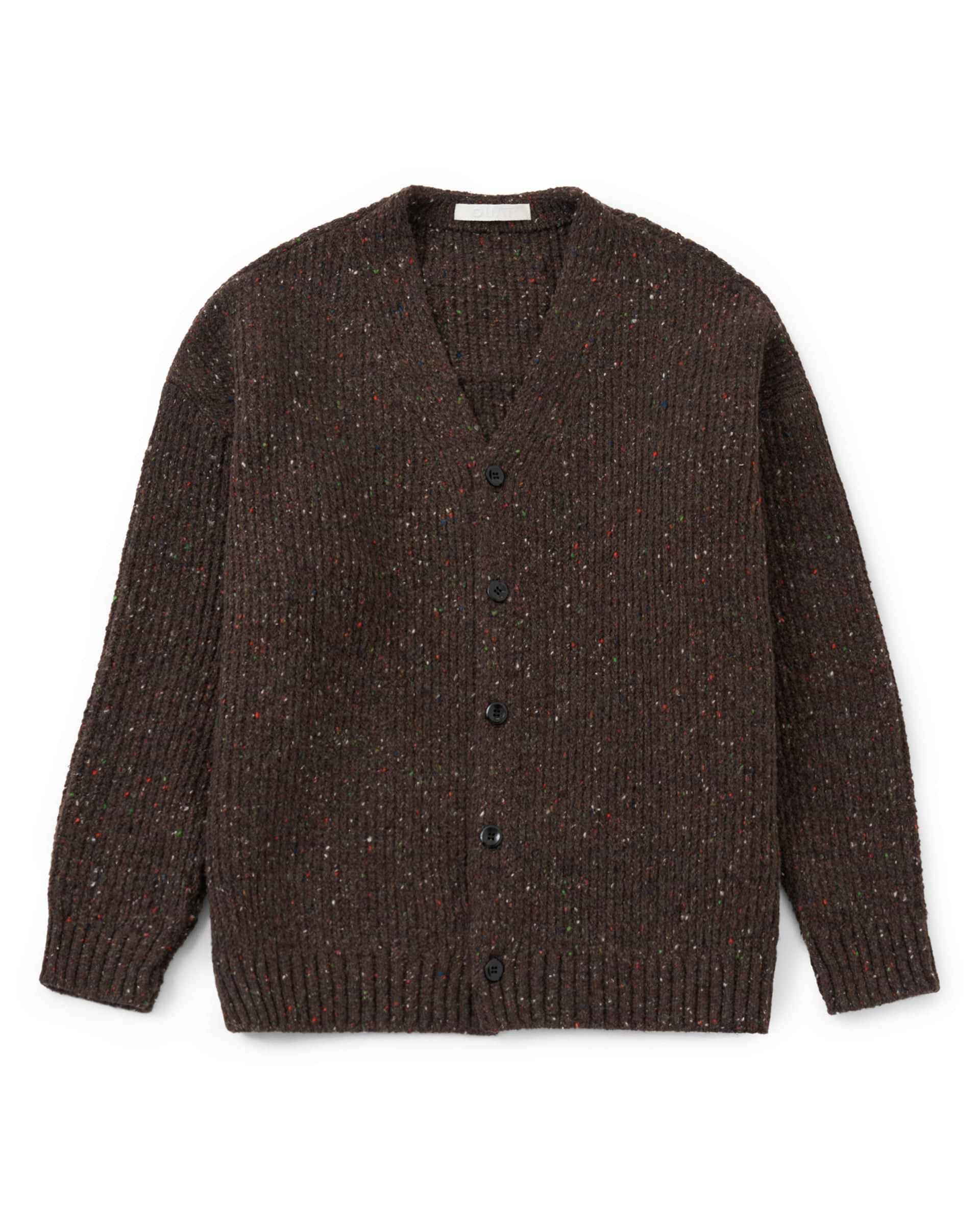 OUAT】ニューカーディガン | ブラウン | 日本製 ニット | F/STORE OUAT】ニューカーディガン | ブラウン | 日本製 ニット | F/STORE