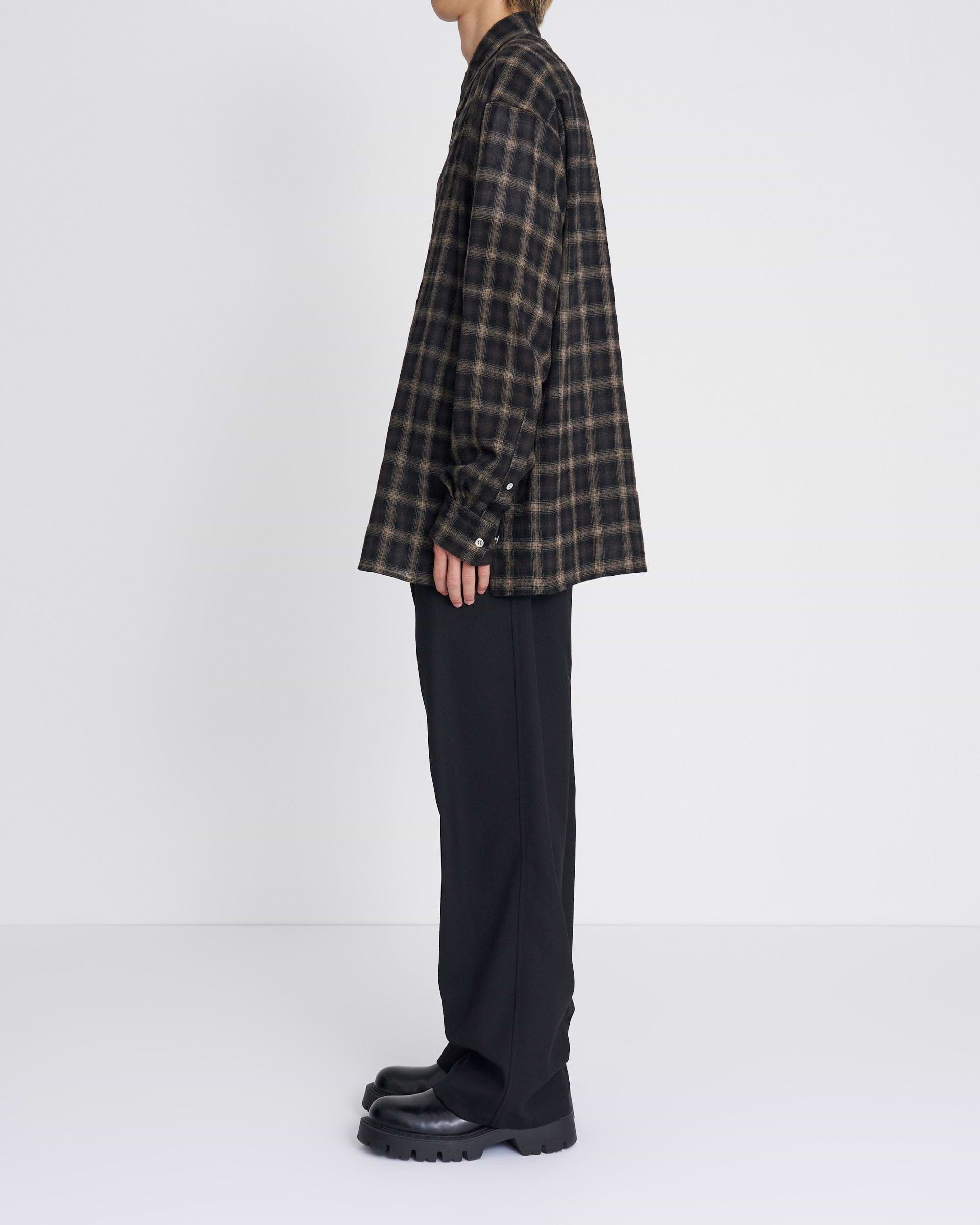 その他ブランド / ACUT/長袖シャツ/3/ウール/BRW/チェック paratrait】ウールチェックシャツ – ファッションスナップストア