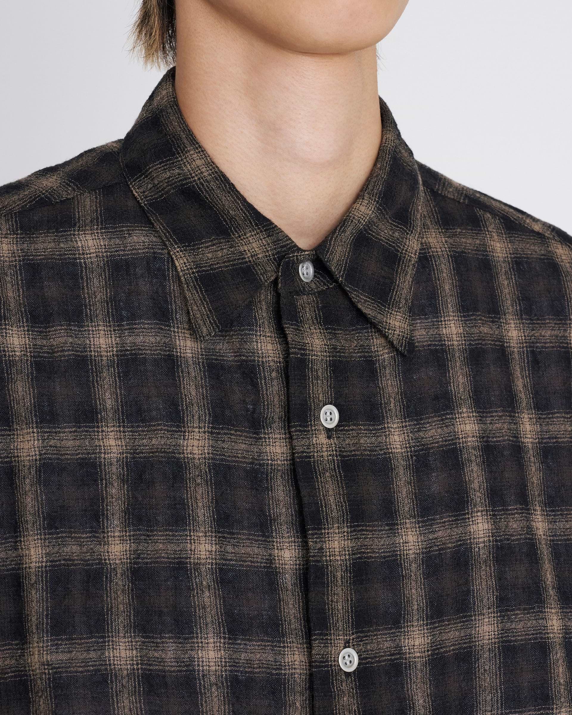 paratrait】ウールチェックシャツ – ファッションスナップストア